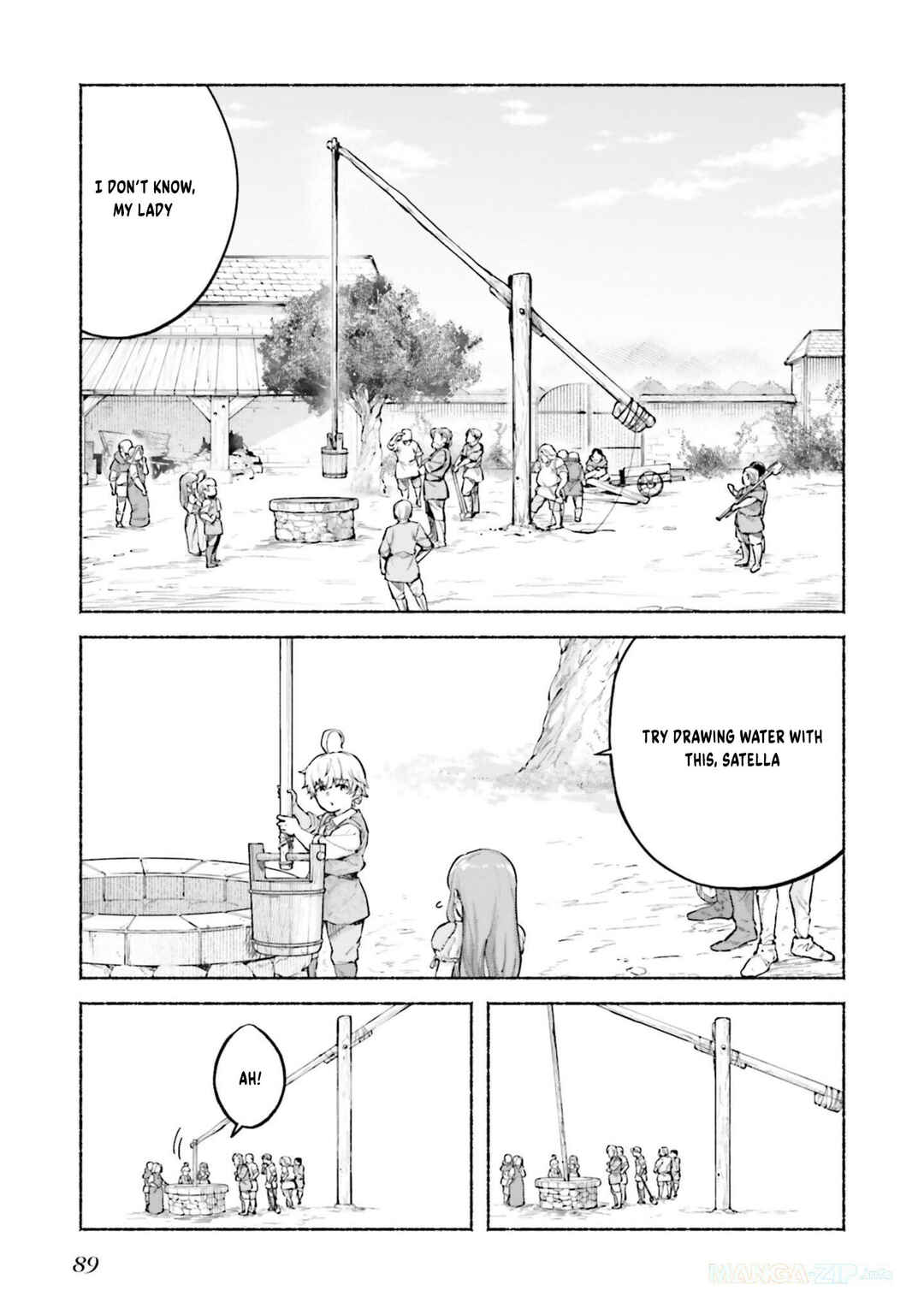 Karada wa Jidou, Nakami wa Ossan no Nariagari Bokenki - Satera mo Tsuiteikimasu! Chapter 2 - Page 34