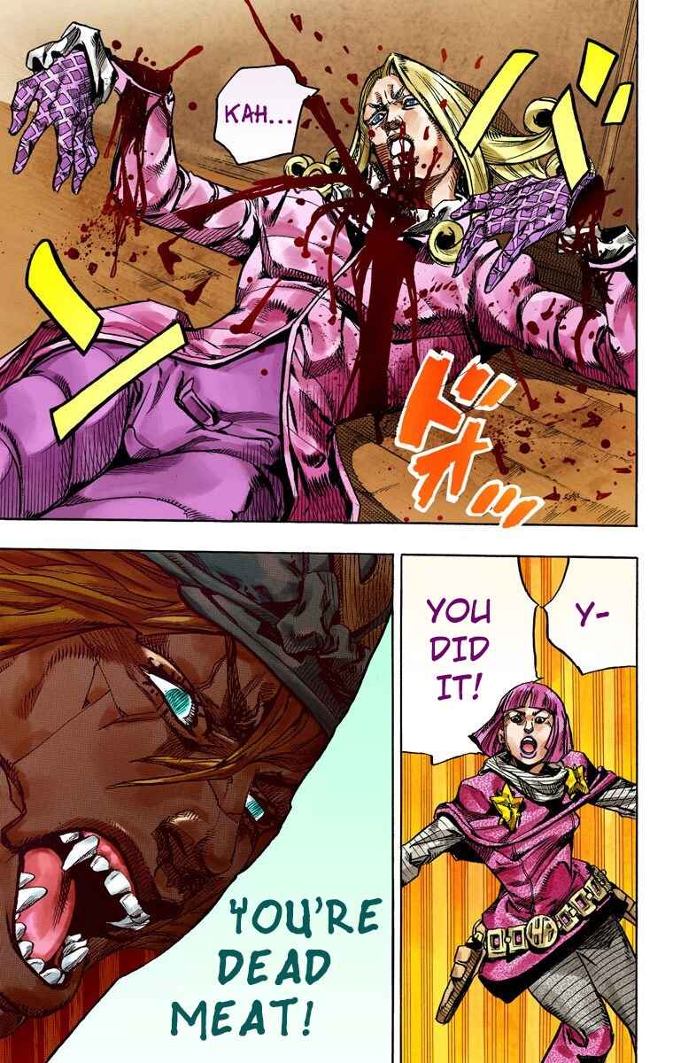 JoJo no Kimyou na Bouken: Part 7 - Steel Ball Run Color-ban Chapter 75 - Page 21