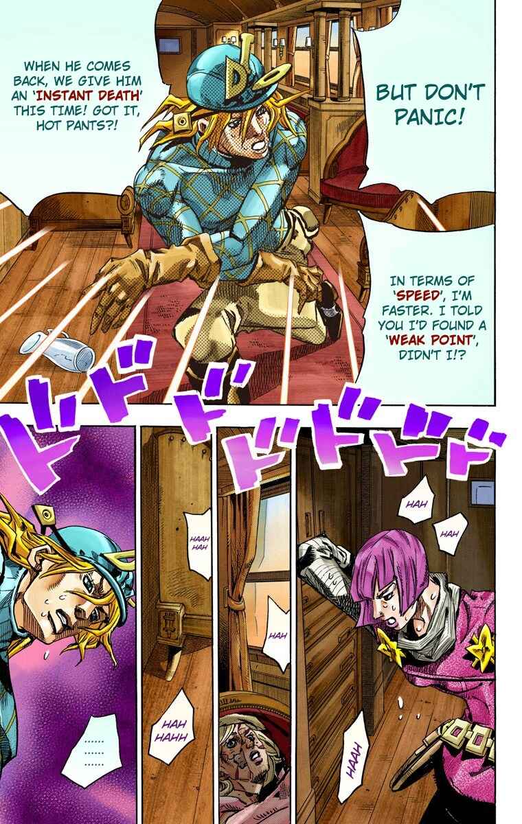 JoJo no Kimyou na Bouken: Part 7 - Steel Ball Run Color-ban Chapter 75 - Page 26
