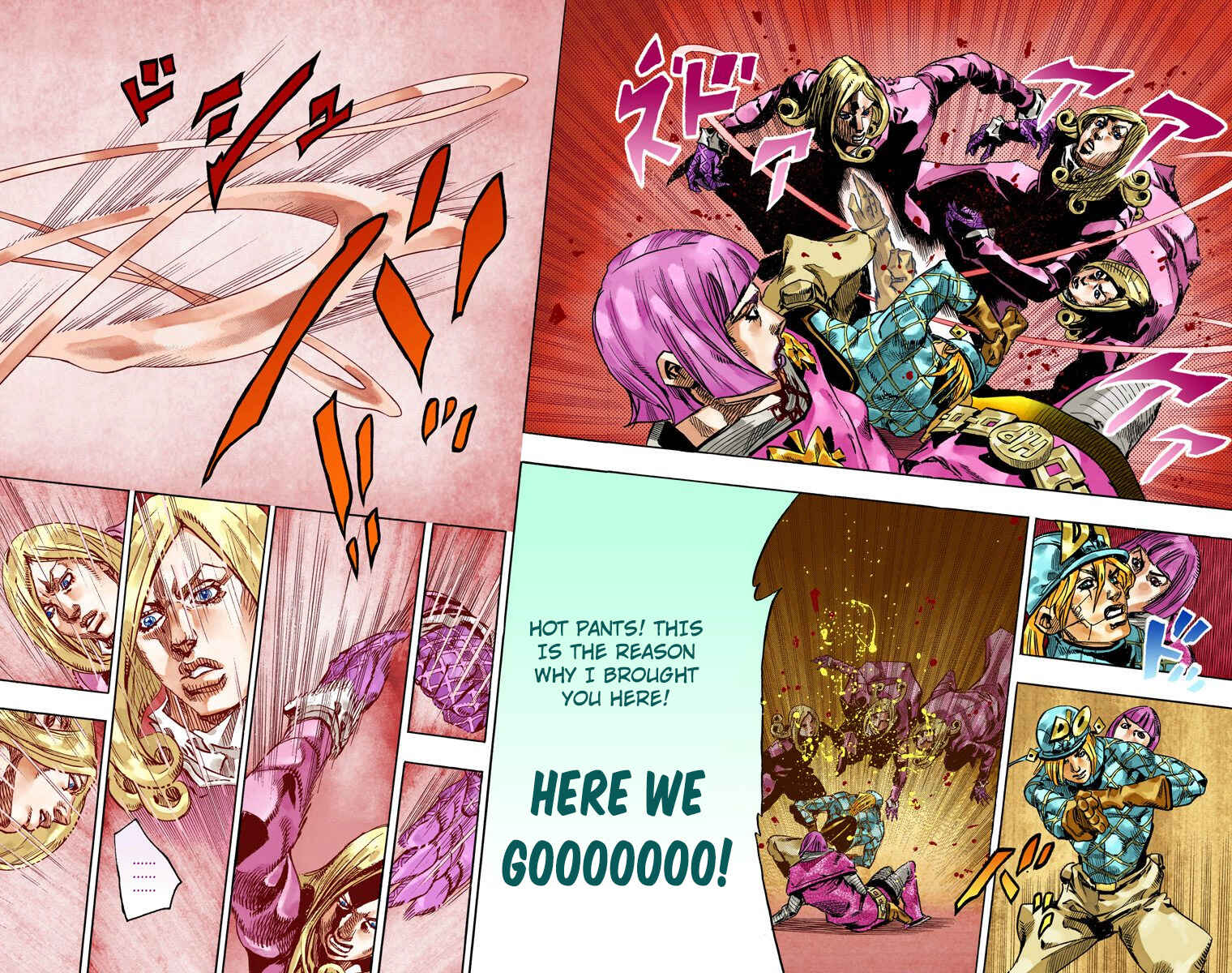 JoJo no Kimyou na Bouken: Part 7 - Steel Ball Run Color-ban Chapter 75 - Page 32