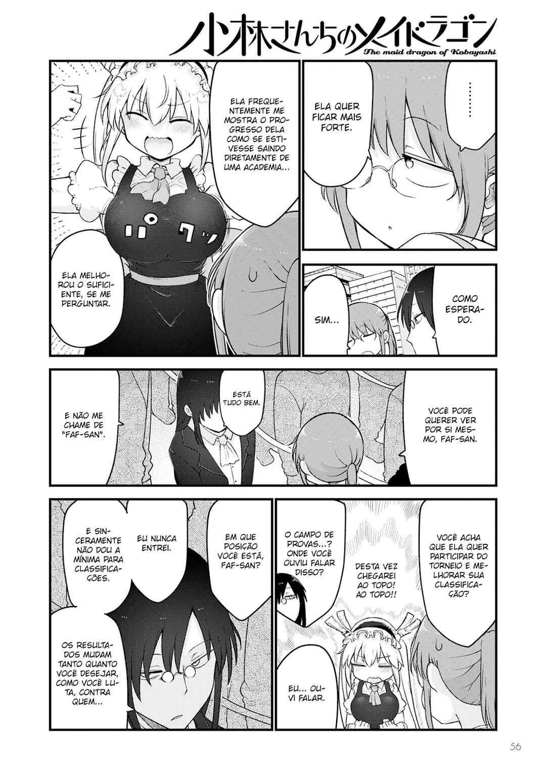 Kobayashi-san Chi no Maid Dragon Chapter 129 - Page 4