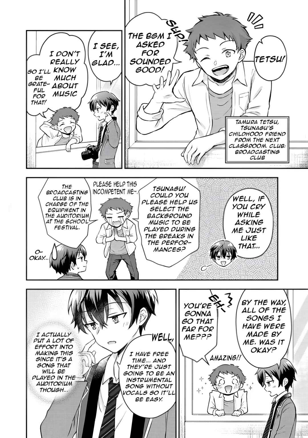 Tonari no Seki no Inkya Joshi ga Oshi Utaite Datta ~Ore no Kyoku o Uttatekure!~ Chapter 1 - Page 15