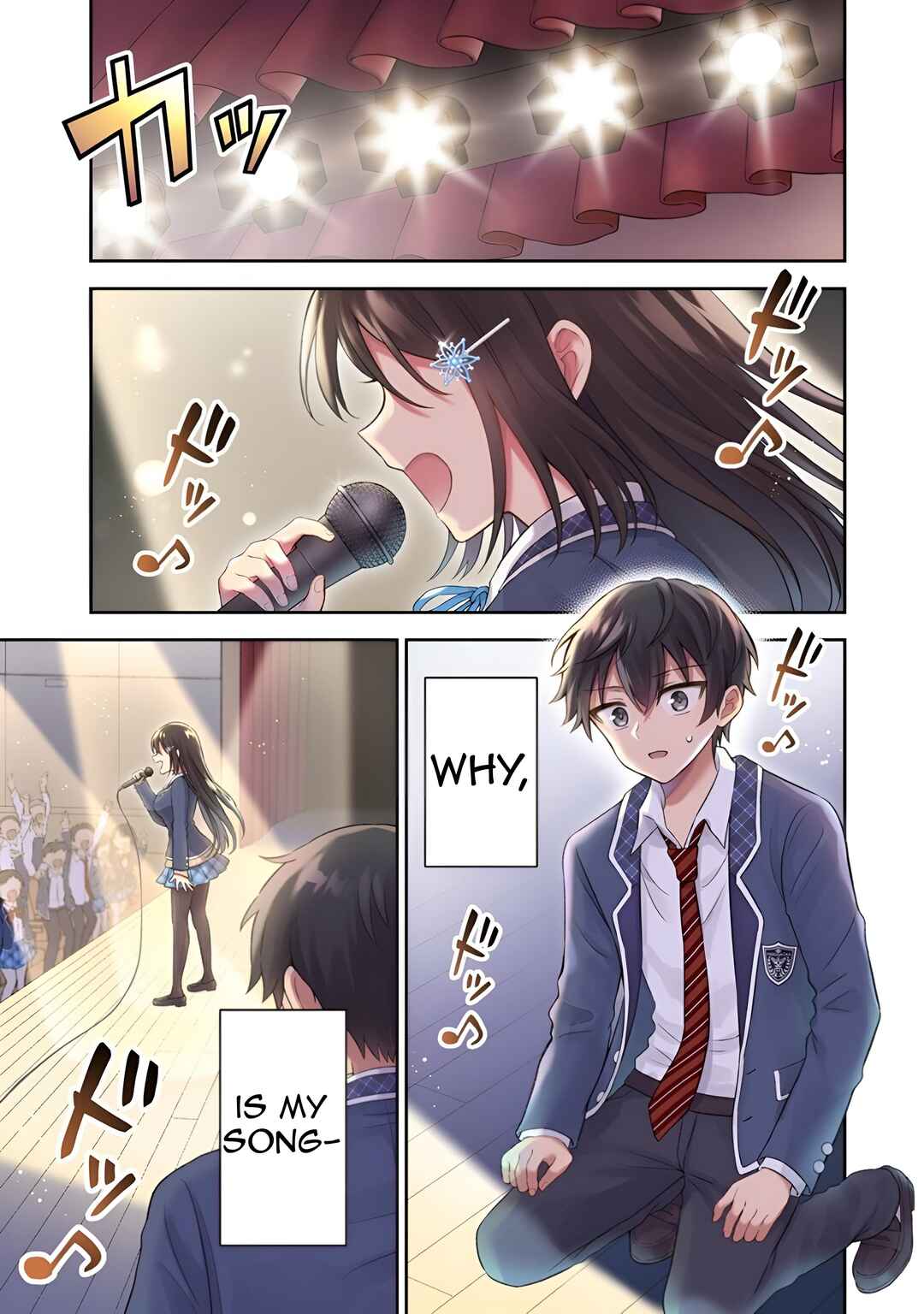 Tonari no Seki no Inkya Joshi ga Oshi Utaite Datta ~Ore no Kyoku o Uttatekure!~ Chapter 1 - Page 4
