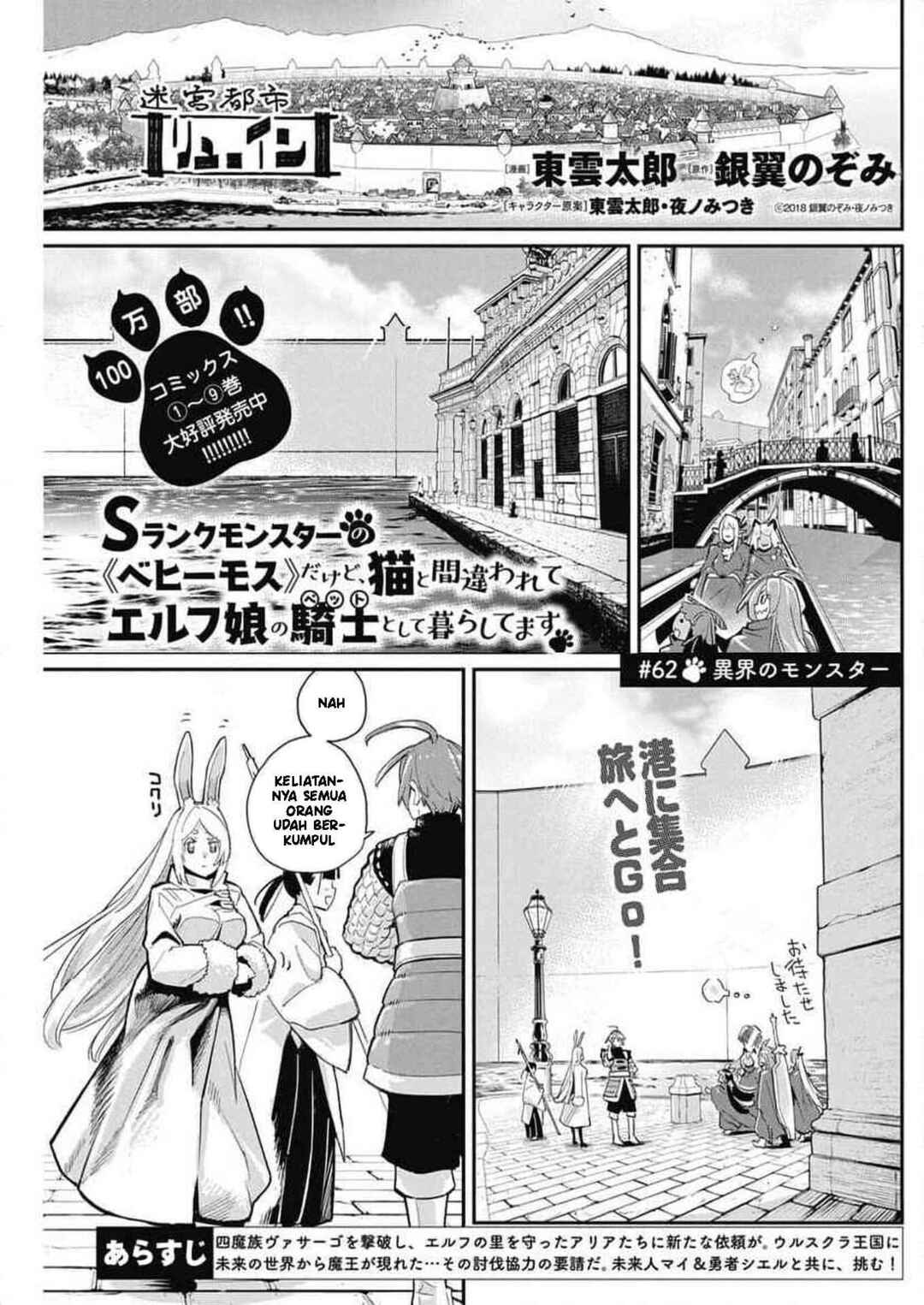 S-Rank Monster no "Behemoth" dakedo, Neko to Machigawarete Elf Musume no Pet to Shite Kurashitemasu Chapter 62 - Page 2