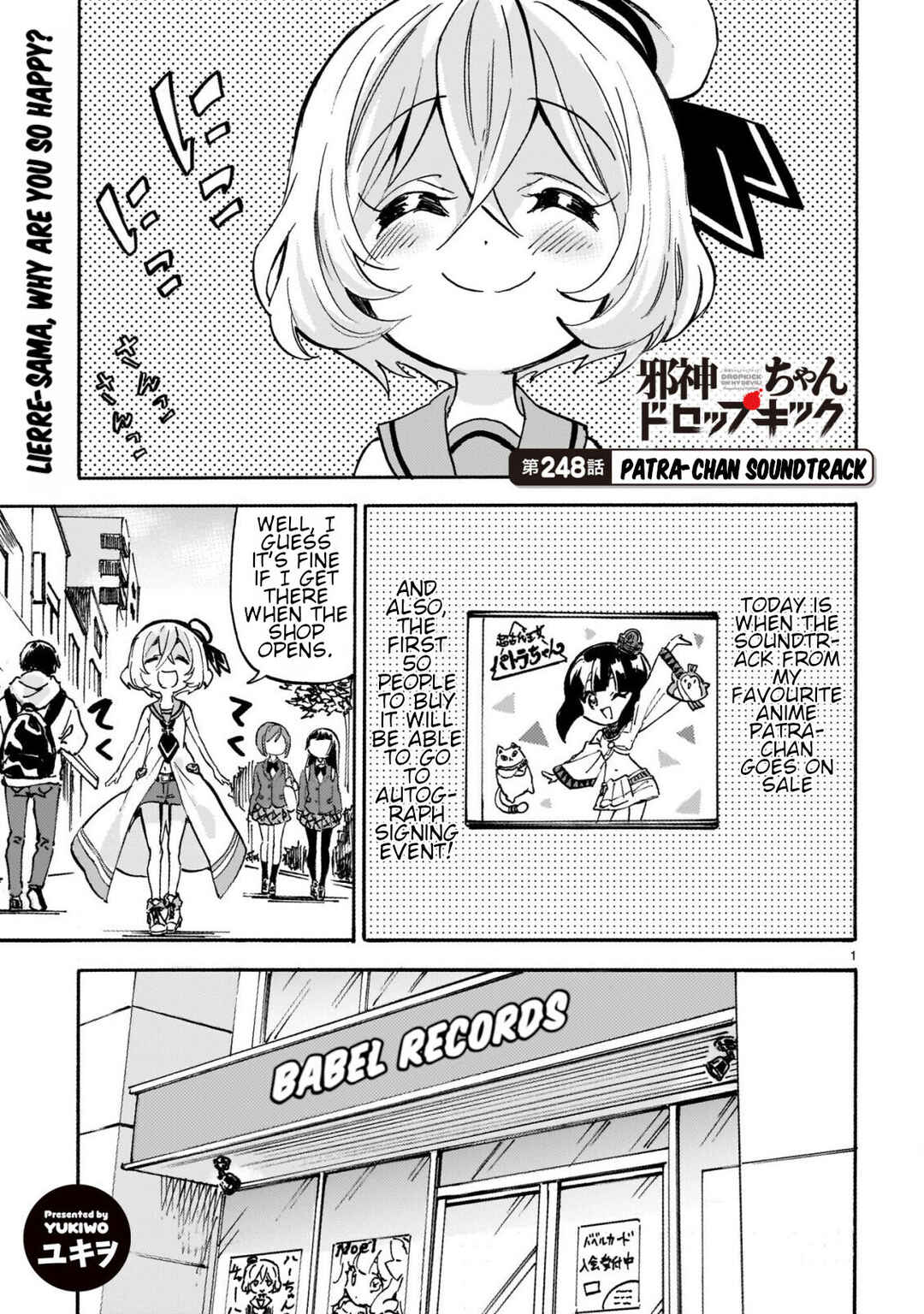 Jashin-chan Dropkick Chapter 253 - Page 1