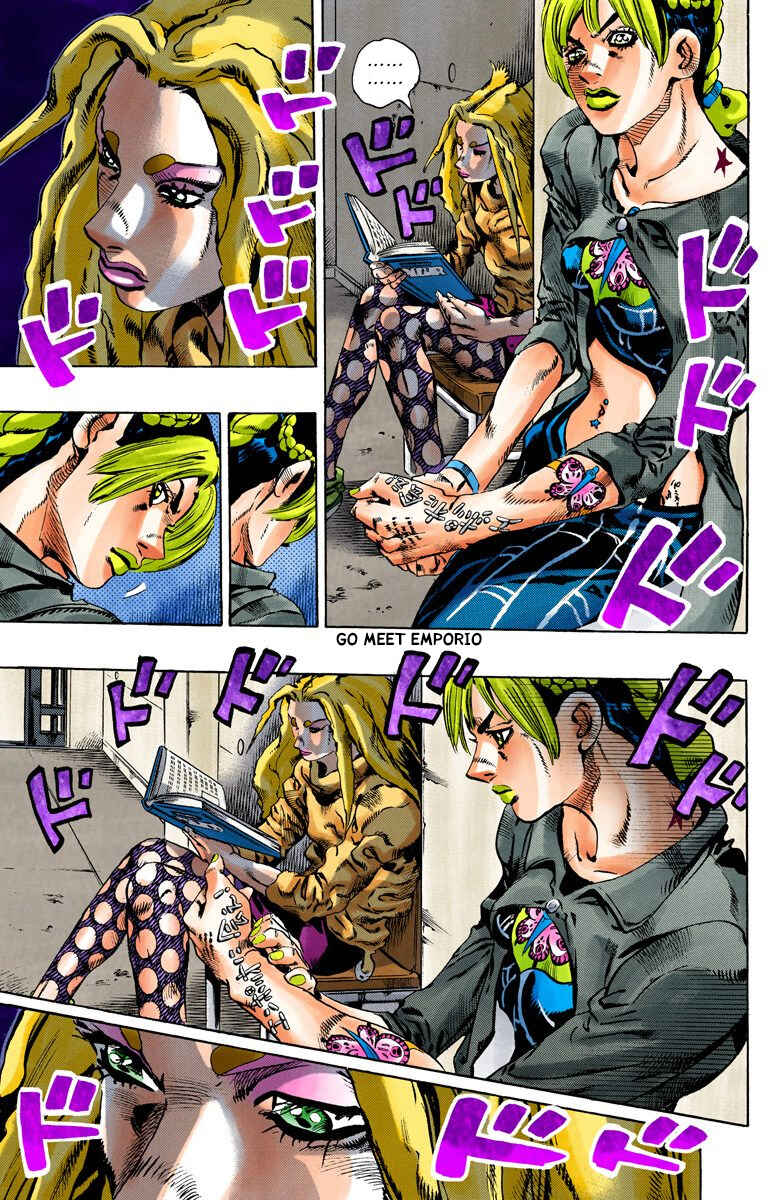 JoJo no Kimyou na Bouken: Part 6 - Stone Ocean Color-ban Chapter 99 - Page 5