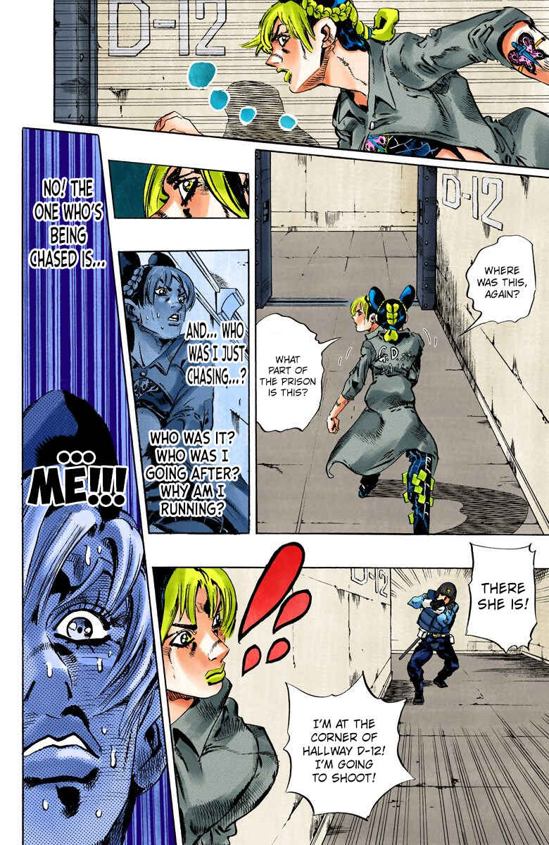 JoJo no Kimyou na Bouken: Part 6 - Stone Ocean Color-ban Chapter 99 - Page 9