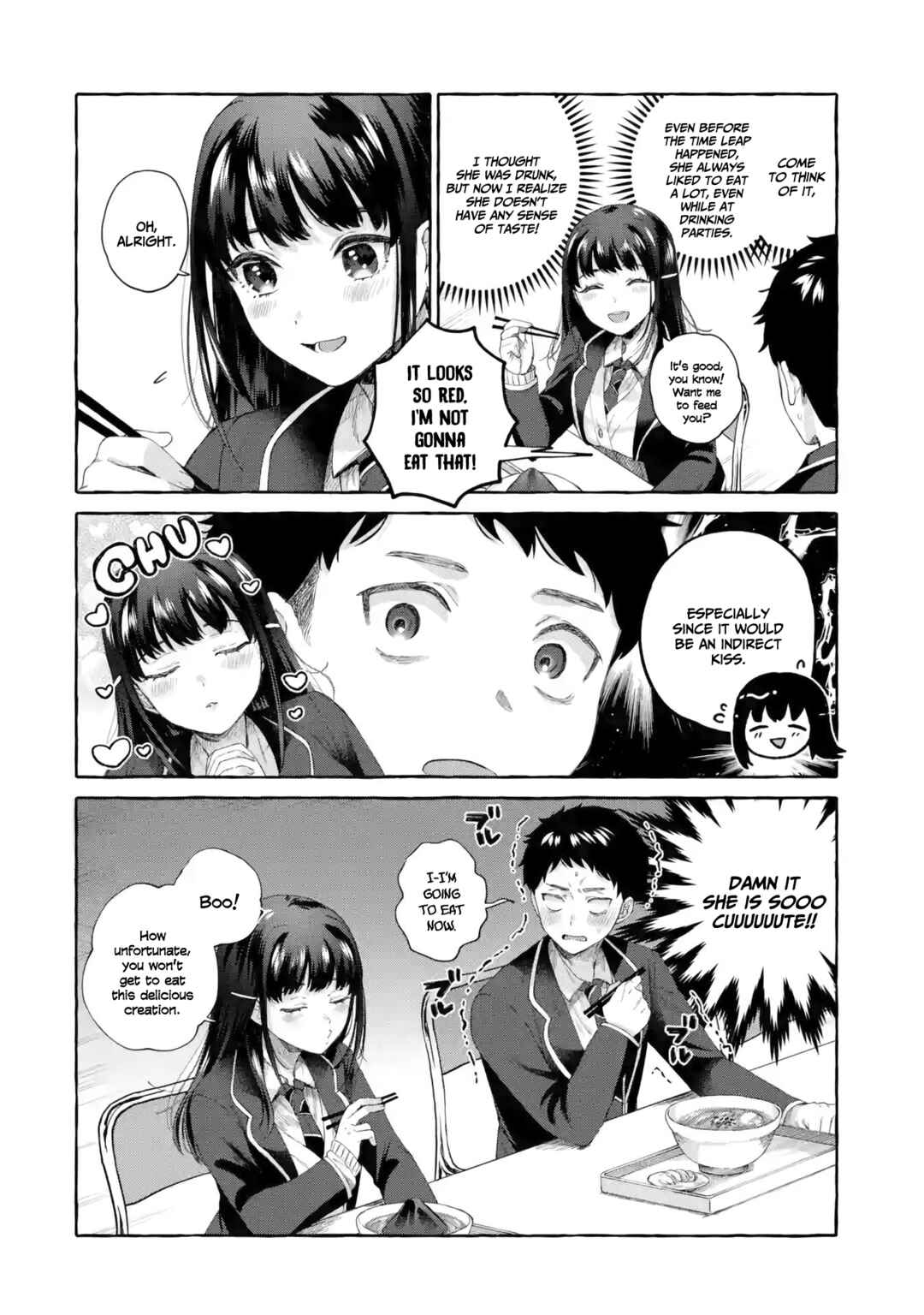 Kibishii Onna Joushi ga Koukousei ni Modottara Ore ni Deredere Suru Riyuu: Ryou Kataomoi no Yarinaoshi Koukousei Seikatsu Chapter 3 - Page 15