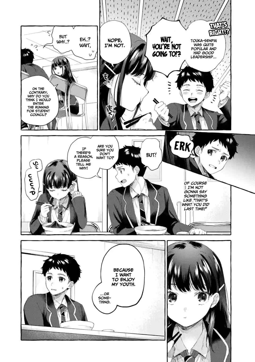 Kibishii Onna Joushi ga Koukousei ni Modottara Ore ni Deredere Suru Riyuu: Ryou Kataomoi no Yarinaoshi Koukousei Seikatsu Chapter 3 - Page 17