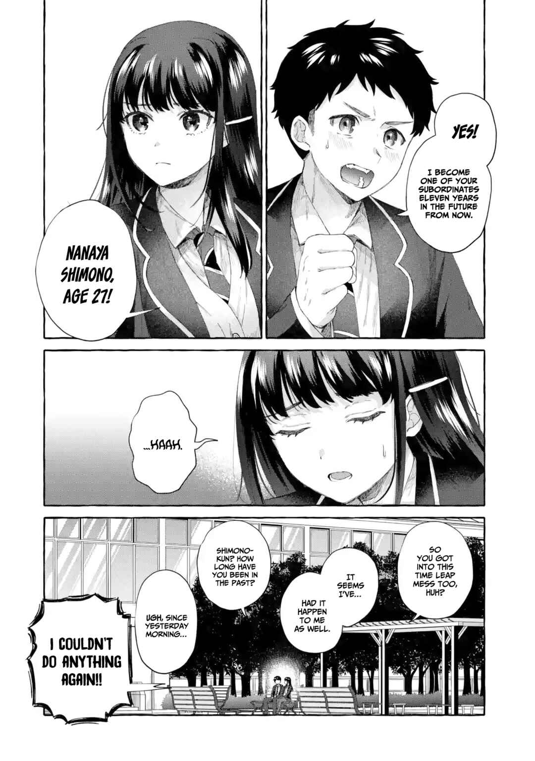 Kibishii Onna Joushi ga Koukousei ni Modottara Ore ni Deredere Suru Riyuu: Ryou Kataomoi no Yarinaoshi Koukousei Seikatsu Chapter 3 - Page 29