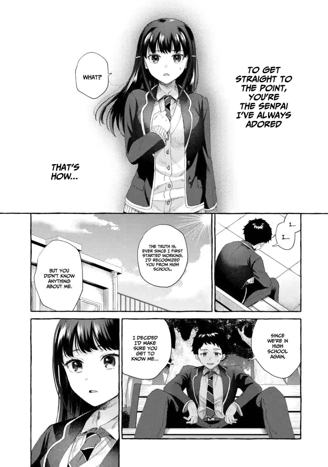 Kibishii Onna Joushi ga Koukousei ni Modottara Ore ni Deredere Suru Riyuu: Ryou Kataomoi no Yarinaoshi Koukousei Seikatsu Chapter 3 - Page 32
