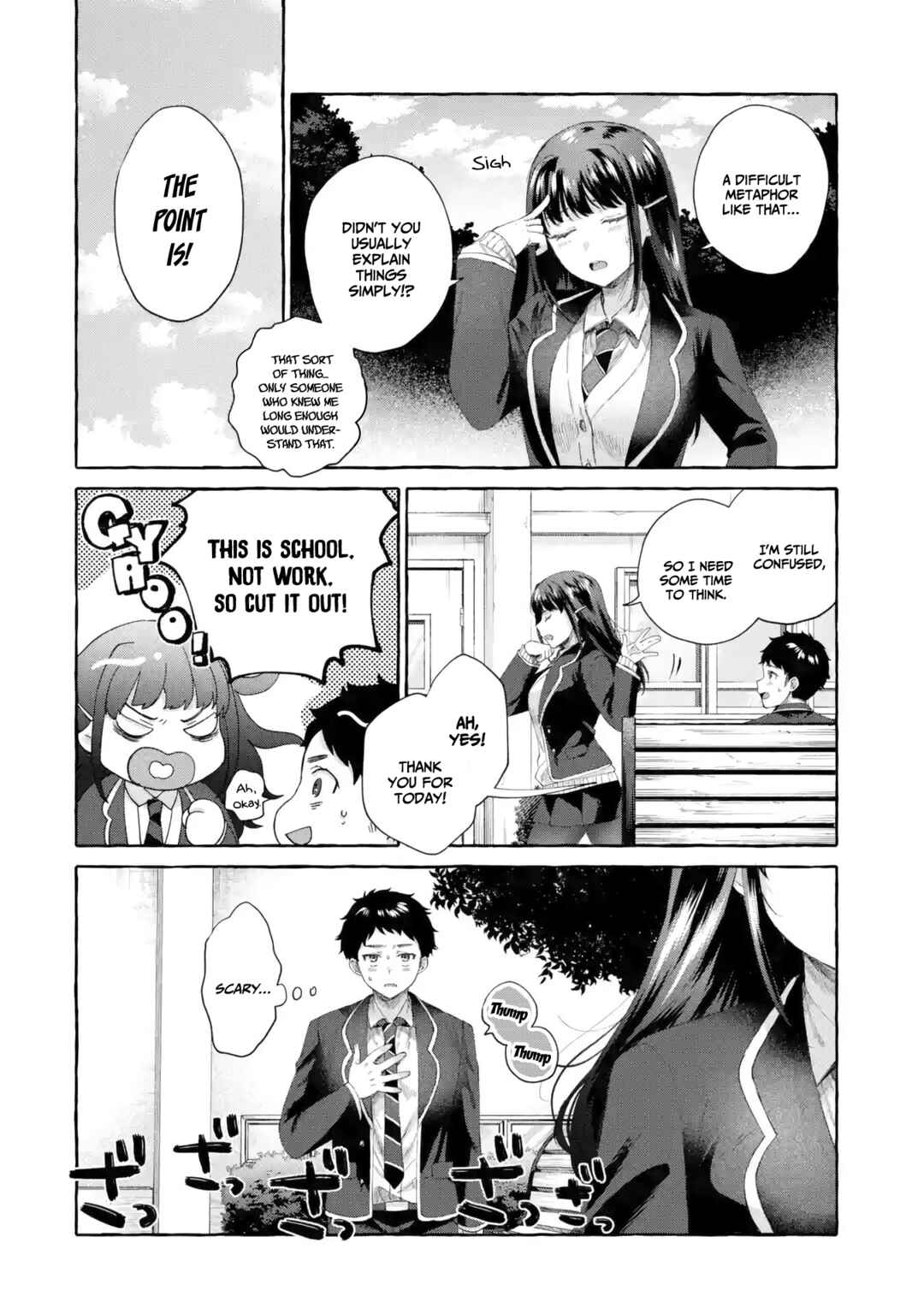 Kibishii Onna Joushi ga Koukousei ni Modottara Ore ni Deredere Suru Riyuu: Ryou Kataomoi no Yarinaoshi Koukousei Seikatsu Chapter 3 - Page 35