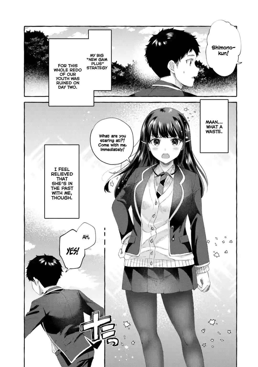 Kibishii Onna Joushi ga Koukousei ni Modottara Ore ni Deredere Suru Riyuu: Ryou Kataomoi no Yarinaoshi Koukousei Seikatsu Chapter 3 - Page 36