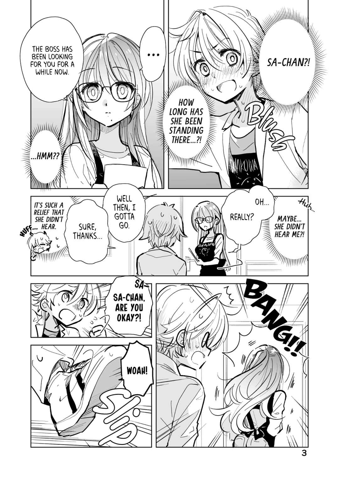 Drugstore Ten'in Sacchan no Nichijou Chapter 14 - Page 3