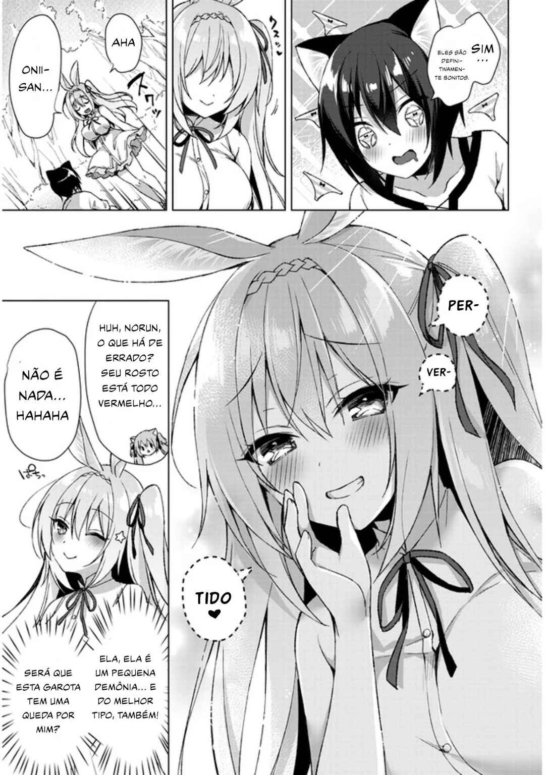 Boku no Risou no Isekai Seikatsu - Tensei shitara Kemomimi Musume darake no Sekai de Harem ni Chapter 2 - Page 22