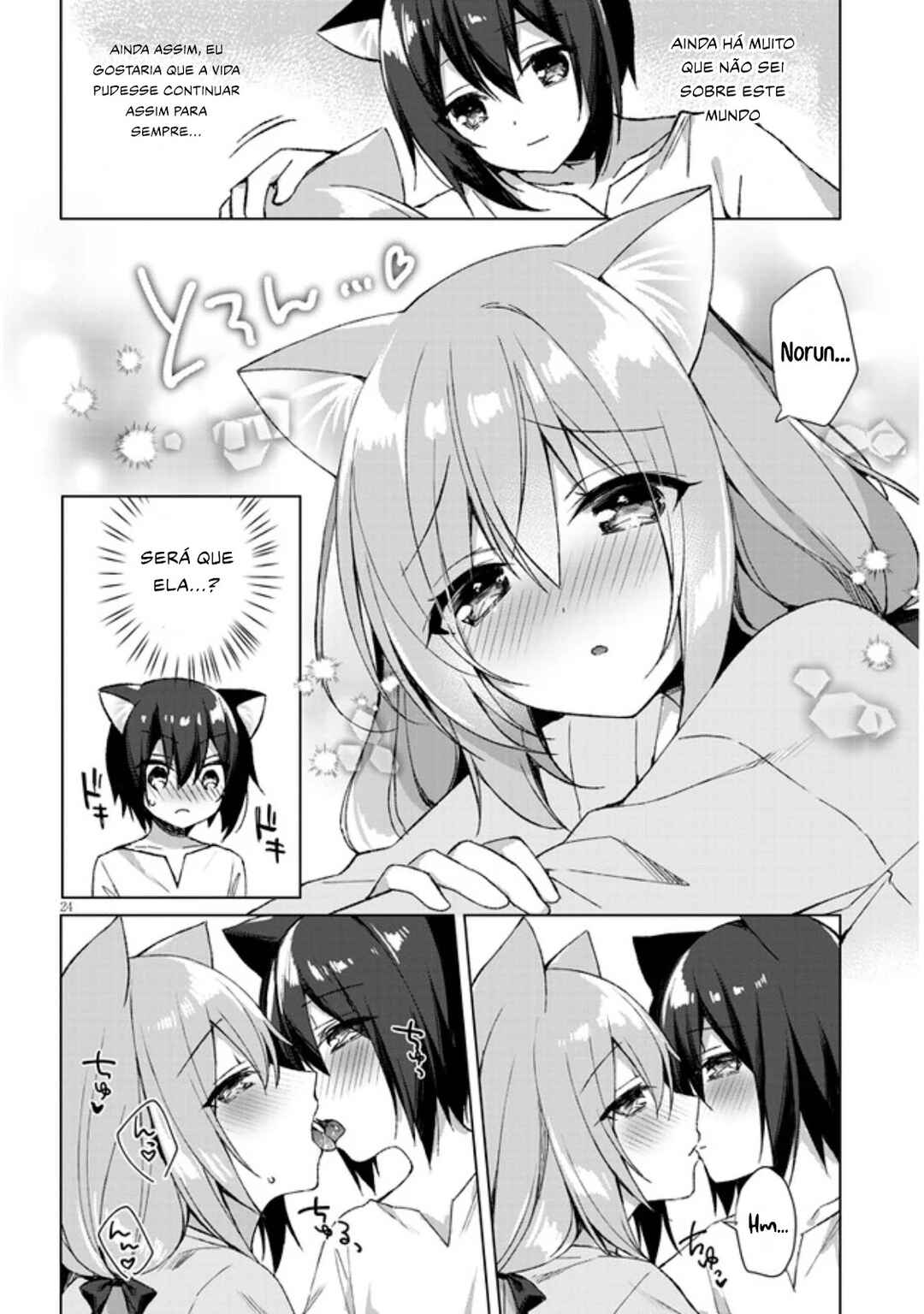 Boku no Risou no Isekai Seikatsu - Tensei shitara Kemomimi Musume darake no Sekai de Harem ni Chapter 2 - Page 25
