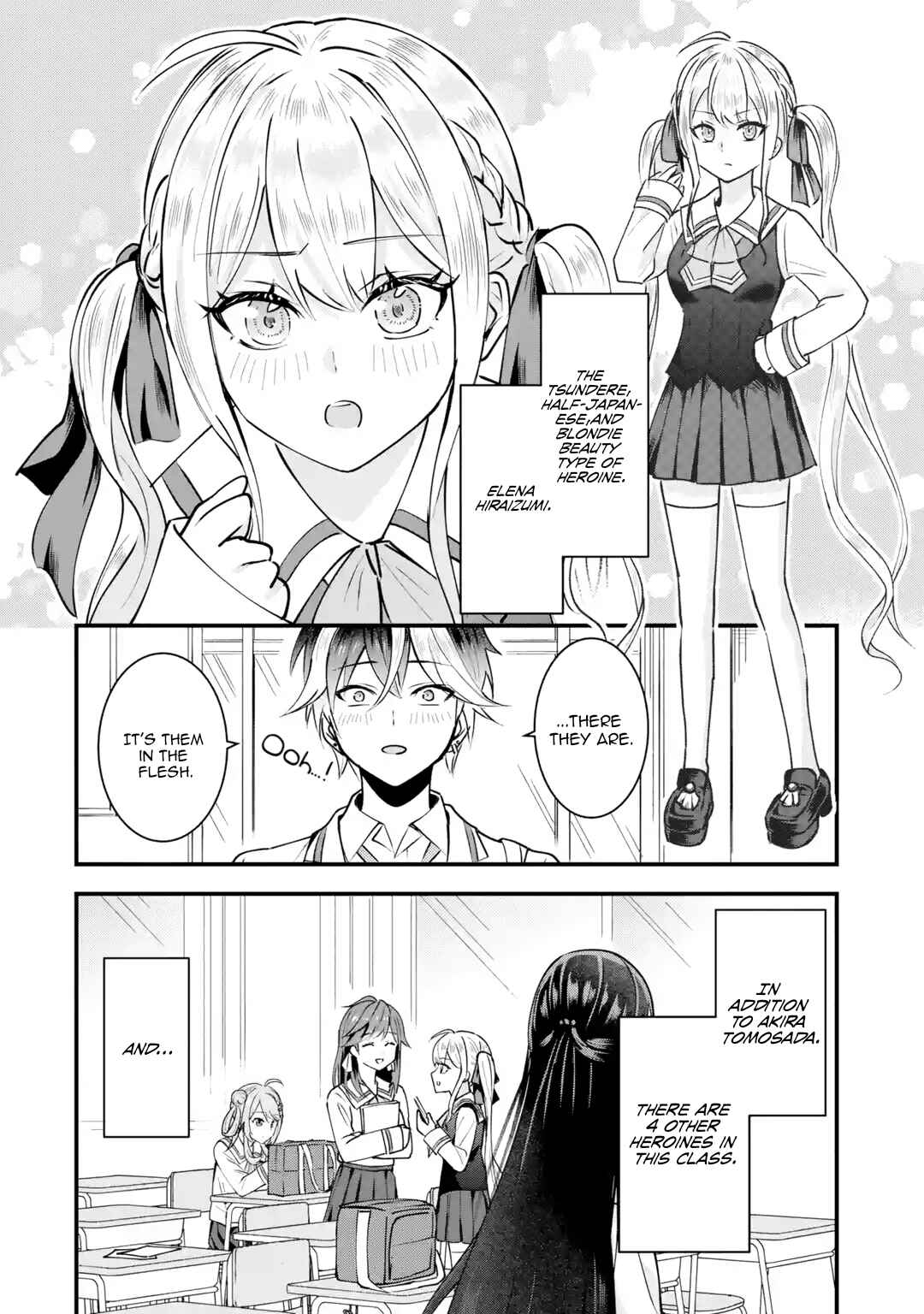 Yarikonda Renai Game no Akuyaku ni Tensei shita node, Gensaku Chishiki de Heroine wo Kouryaku shimasu Chapter 1 - Page 37