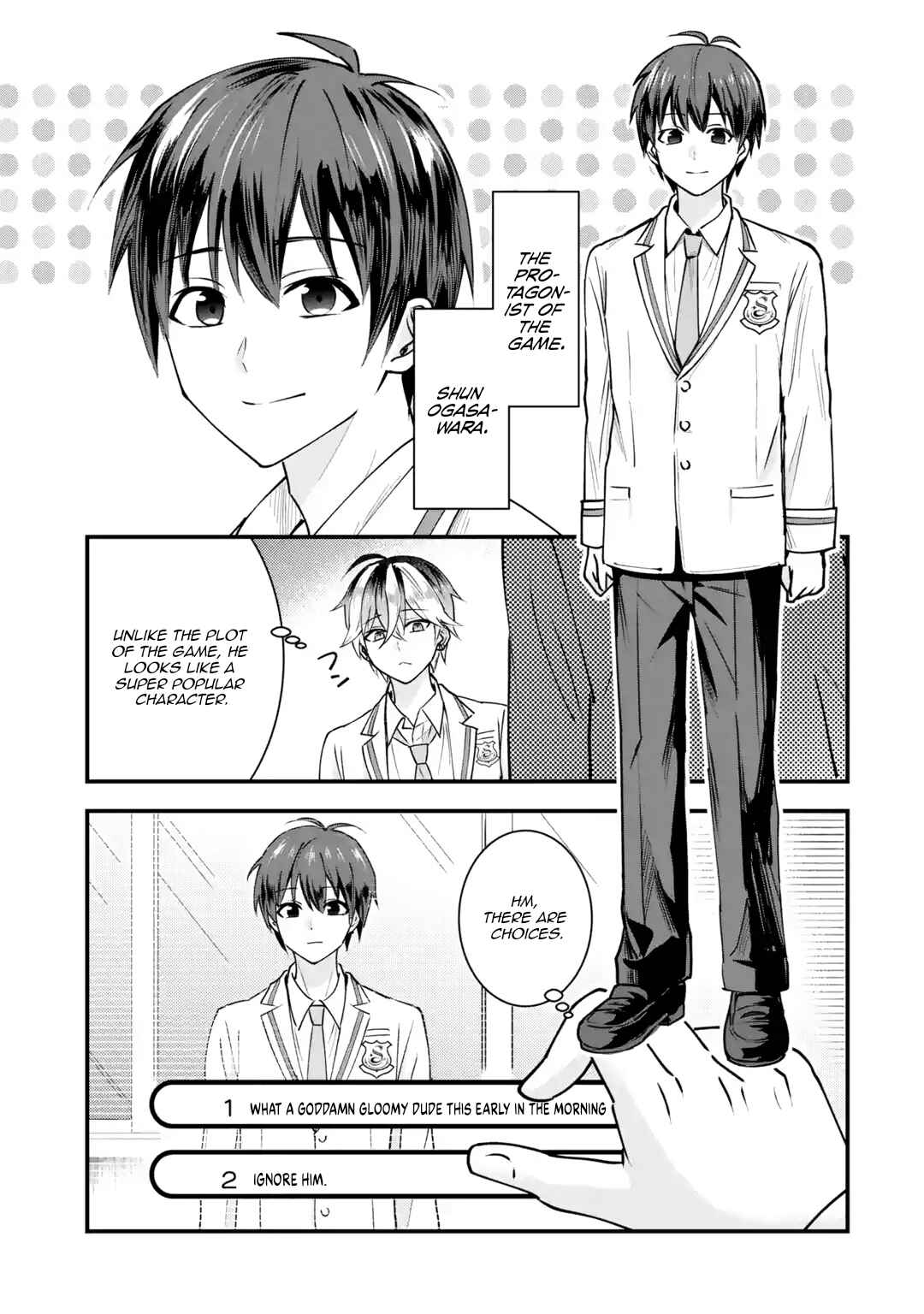 Yarikonda Renai Game no Akuyaku ni Tensei shita node, Gensaku Chishiki de Heroine wo Kouryaku shimasu Chapter 1 - Page 38