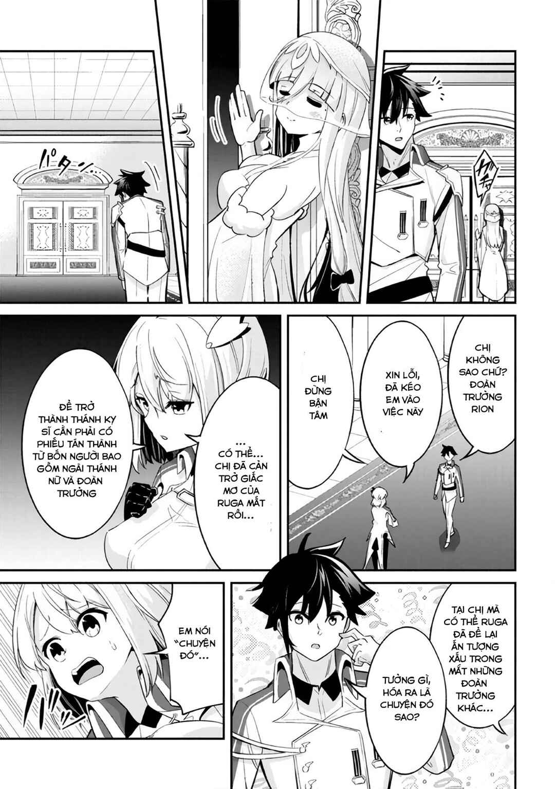 Seikishi ni Natta kedo Danchou no Oppai ga Sugosugite Kokoro ga Kiyomerarenai Chapter 6 - Page 16