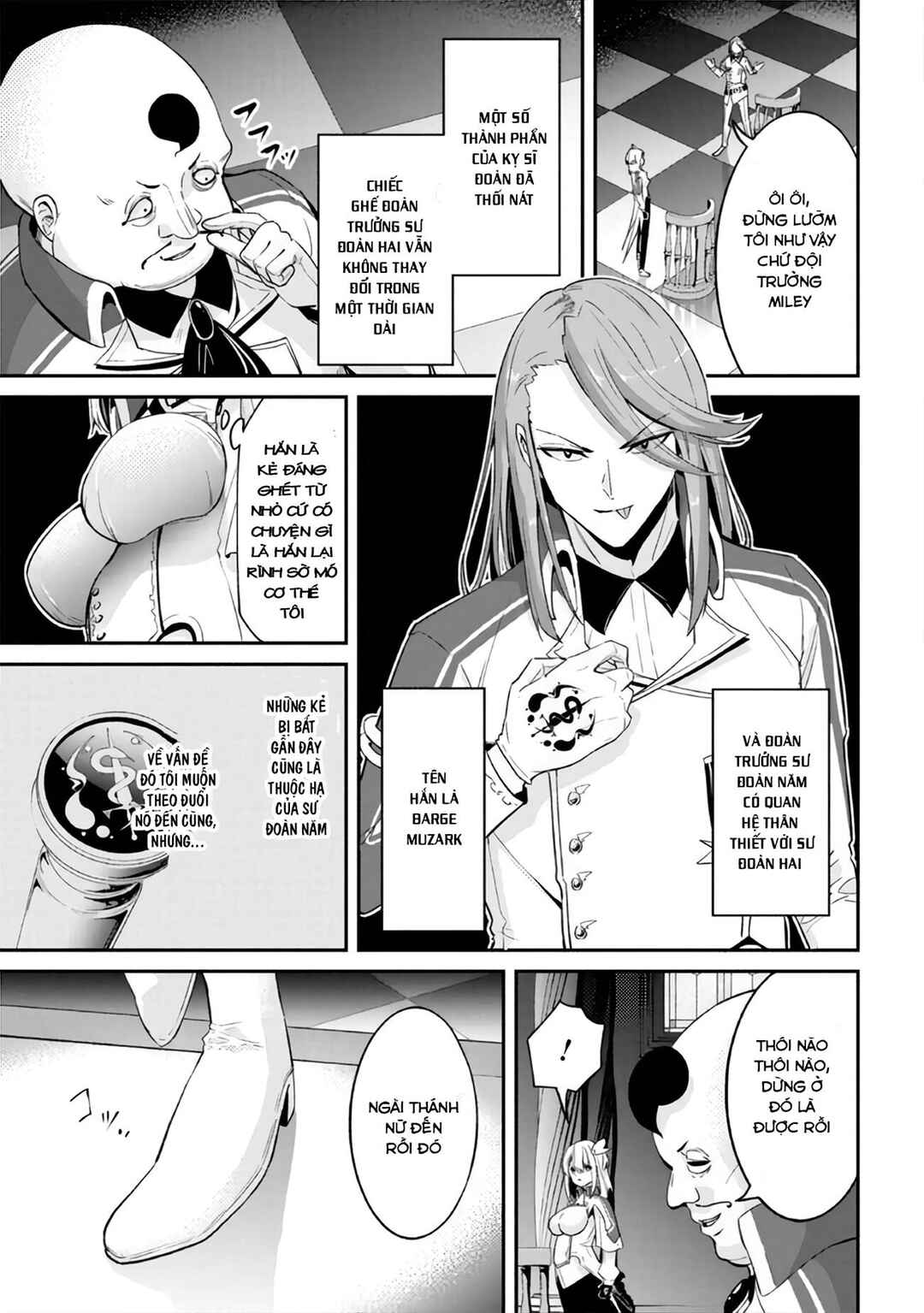 Seikishi ni Natta kedo Danchou no Oppai ga Sugosugite Kokoro ga Kiyomerarenai Chapter 6 - Page 4
