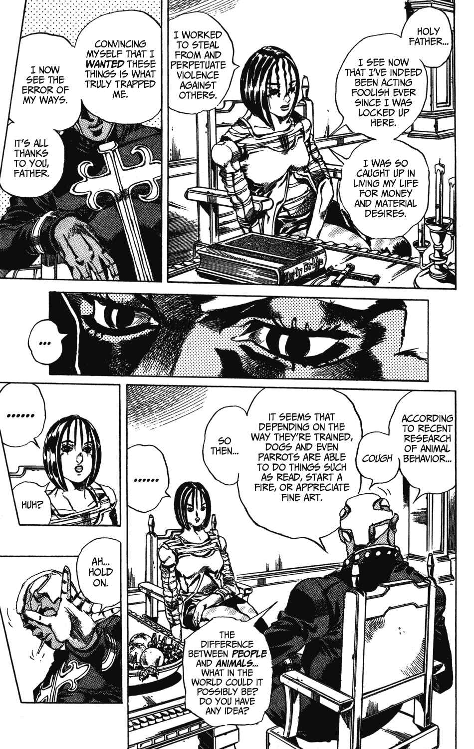 JoJo no Kimyou na Bouken: Part 6 - Stone Ocean Chapter 34 - Page 12