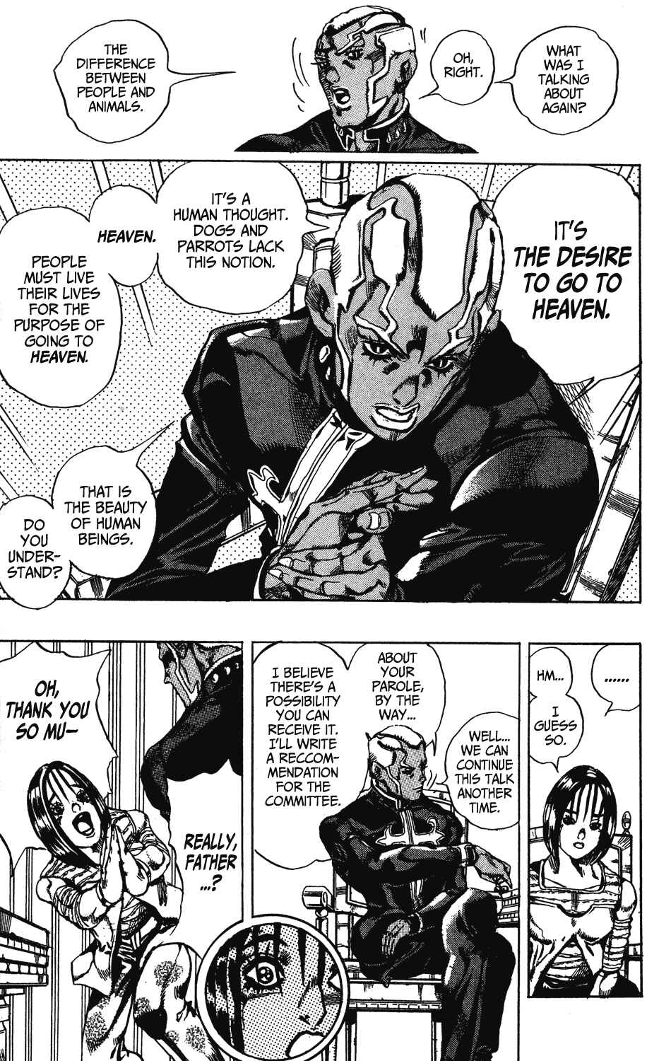 JoJo no Kimyou na Bouken: Part 6 - Stone Ocean Chapter 34 - Page 14
