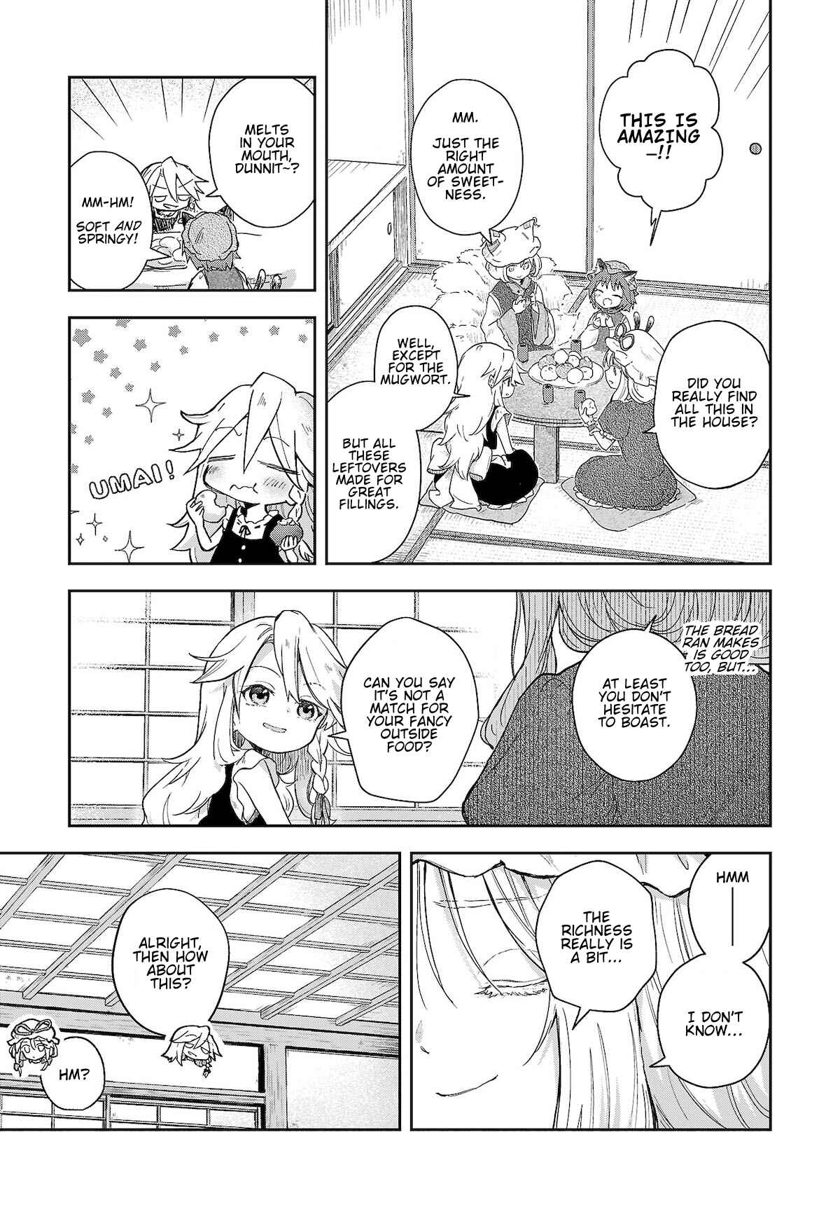 Touhou Project Niji Sousaku Series - Harapeko Marisa no Shiawase Gohan Chapter 6 - Page 11