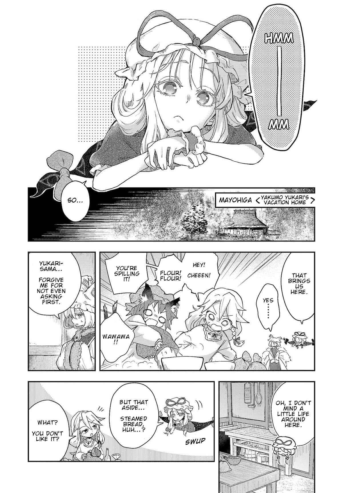 Touhou Project Niji Sousaku Series - Harapeko Marisa no Shiawase Gohan Chapter 6 - Page 6