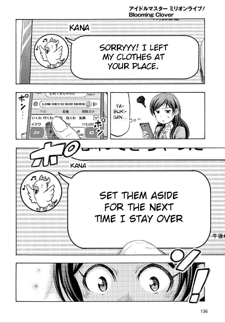 THE iDOLM@STER MILLION LIVE! Blooming Clover Chapter 15 - Page 32
