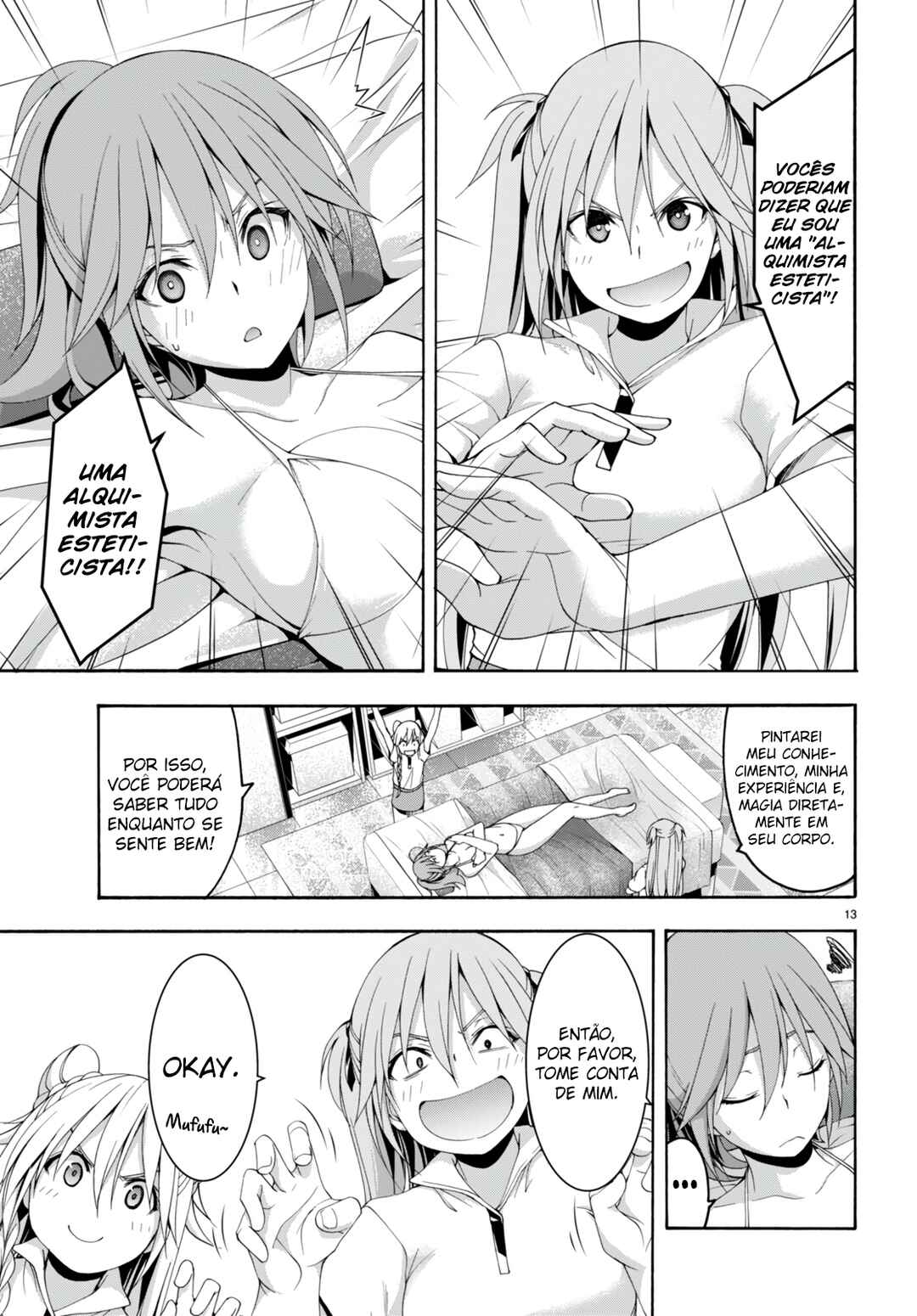 Trinity Seven - 7-Nin no Masho Tsukai Chapter 132 - Page 14
