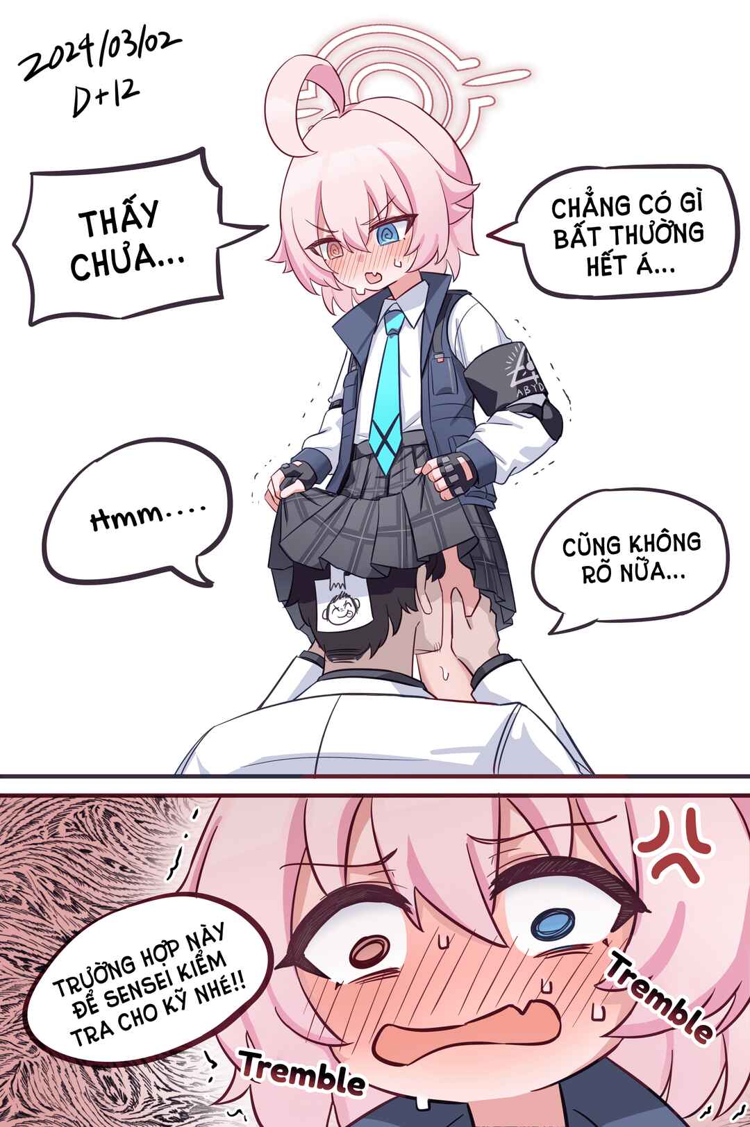 Blue Archive - 1 Hoshino a Day (Doujinshi) Chapter 1.1 - Page 3