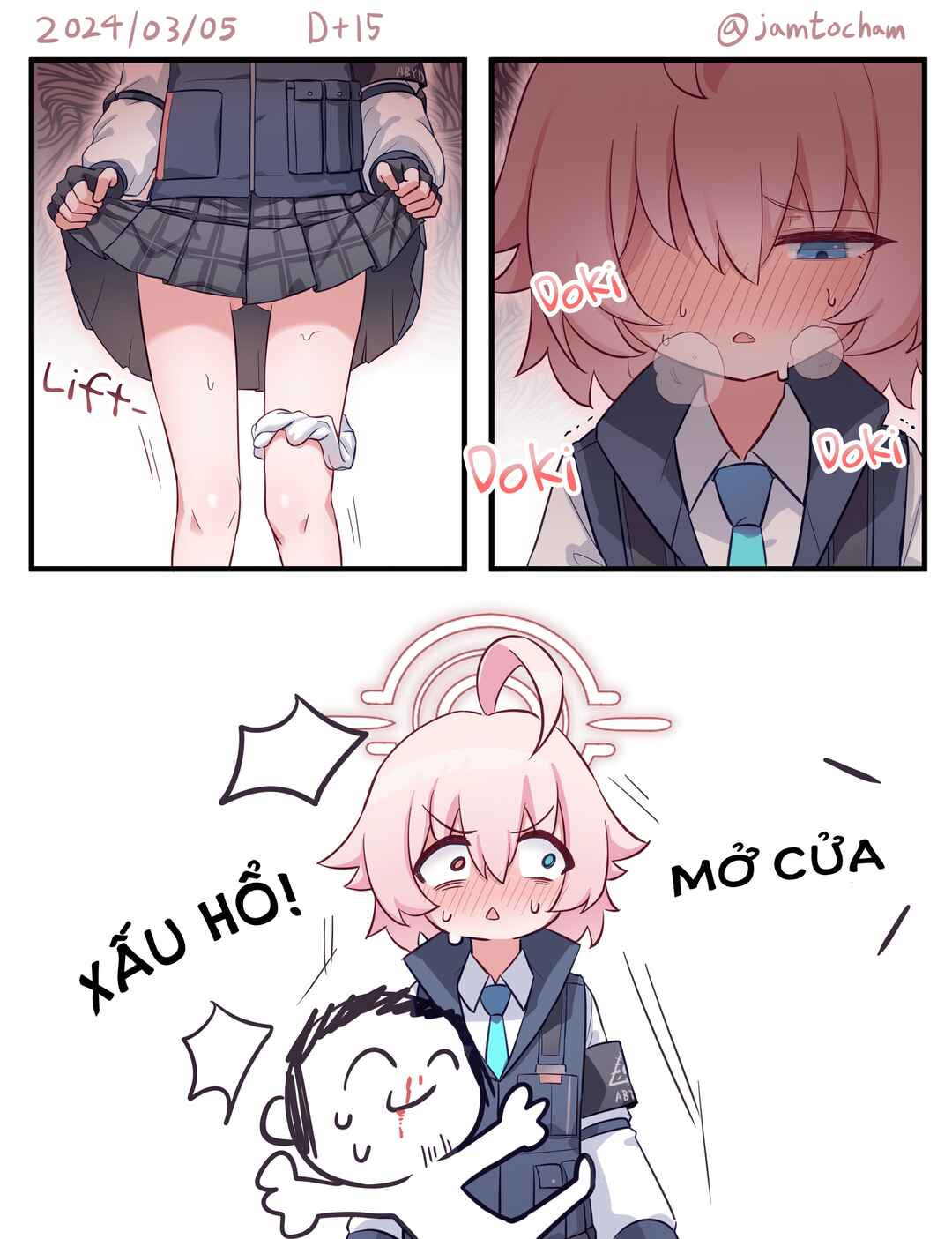 Blue Archive - 1 Hoshino a Day (Doujinshi) Chapter 1.1 - Page 6