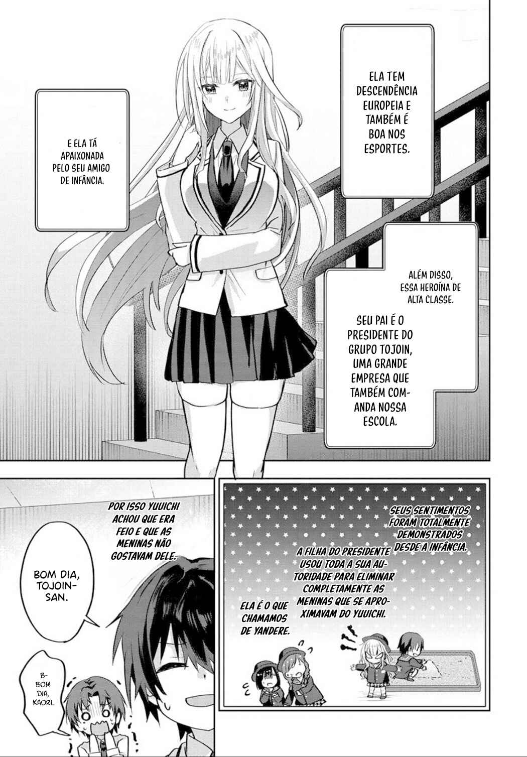 Love Comedy Manga ni Haitteshimatta node, Oshi no Make Heroine wo Zenryoku de Shiawase ni Suru Chapter 3 - Page 8