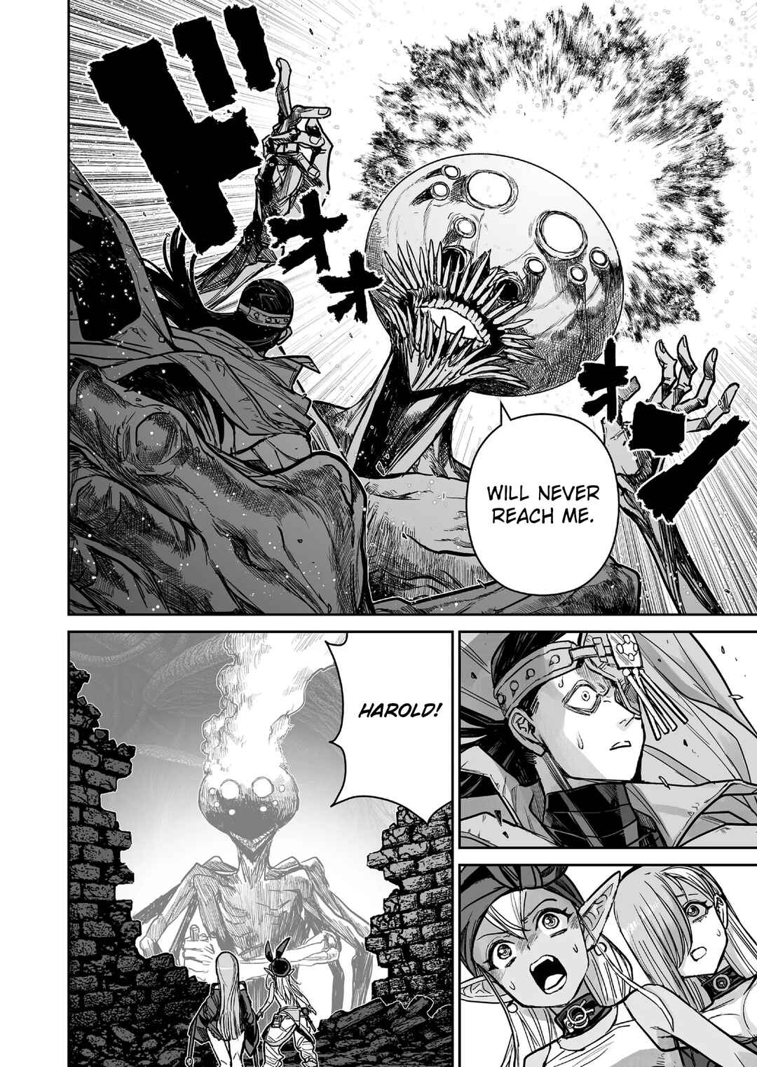 Abandoned: Tsuyosugite Buki ga Kowareru Yuusha to Buki Shokunin no Elf Chapter 11 - Page 14