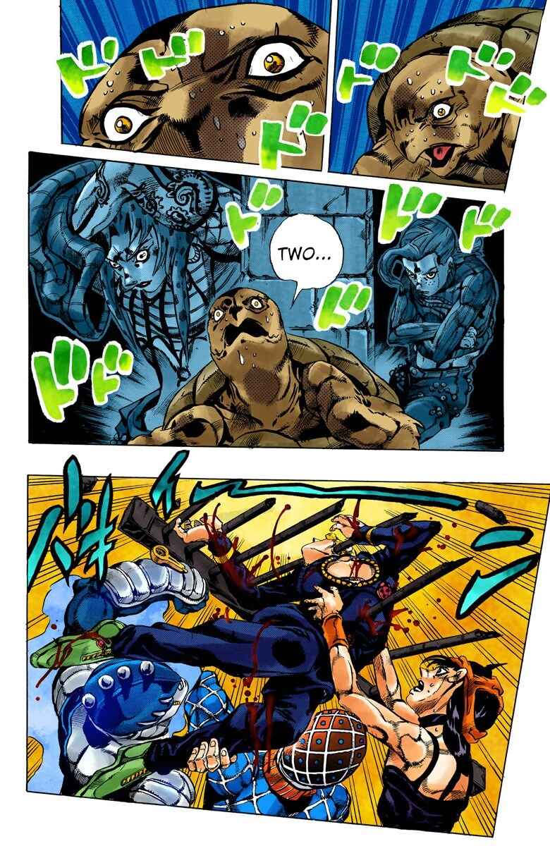 JoJo no Kimyou na Bouken: Part 5 - Ougon no Kaze Color-ban Chapter 137 - Page 18