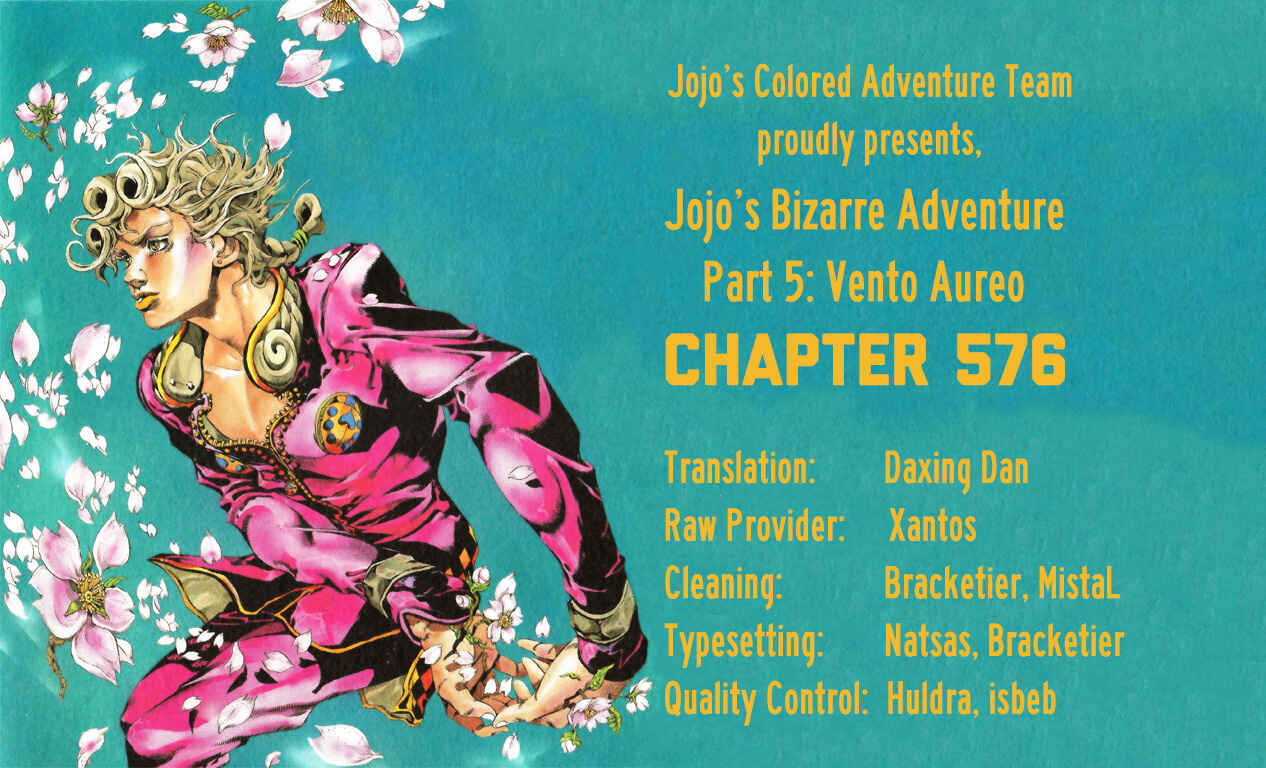 JoJo no Kimyou na Bouken: Part 5 - Ougon no Kaze Color-ban Chapter 137 - Page 20