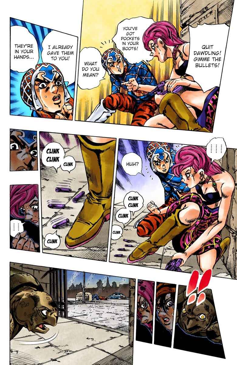 JoJo no Kimyou na Bouken: Part 5 - Ougon no Kaze Color-ban Chapter 137 - Page 8