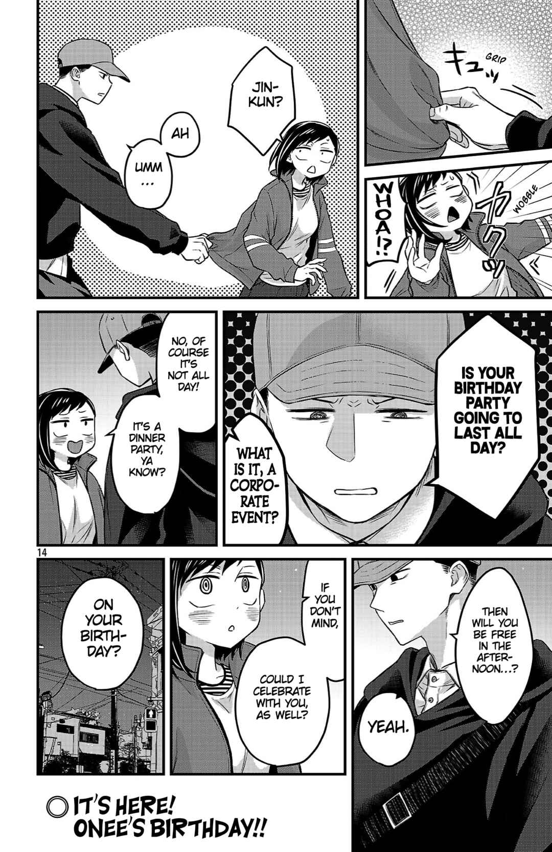 Boku no Kokoro no Yabai Yatsu: Love Comedy ga Hajimaranai Chapter 19 - Page 14