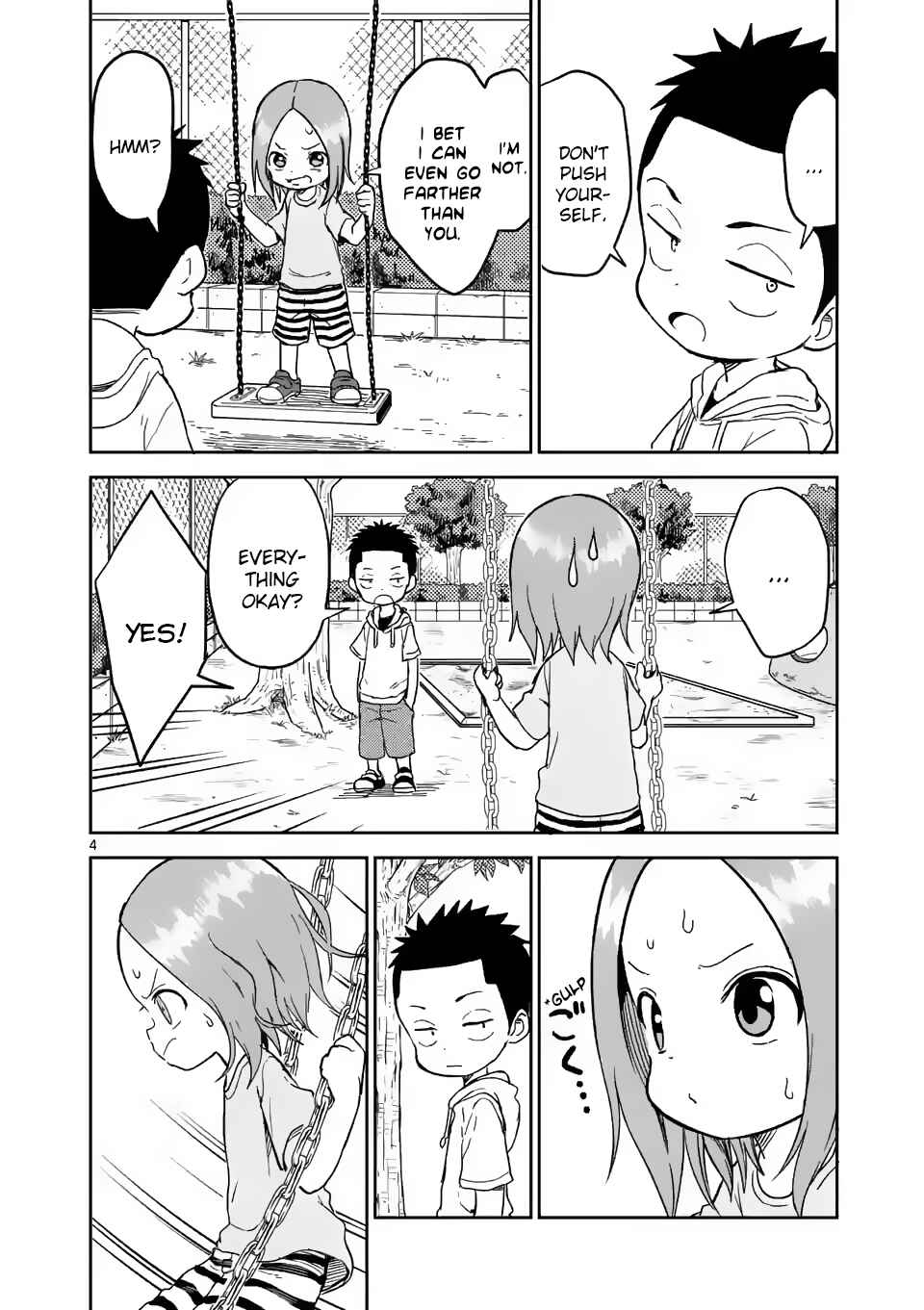 Karakai Jouzu no (Moto) Takagi-san Chapter 154 - Page 4