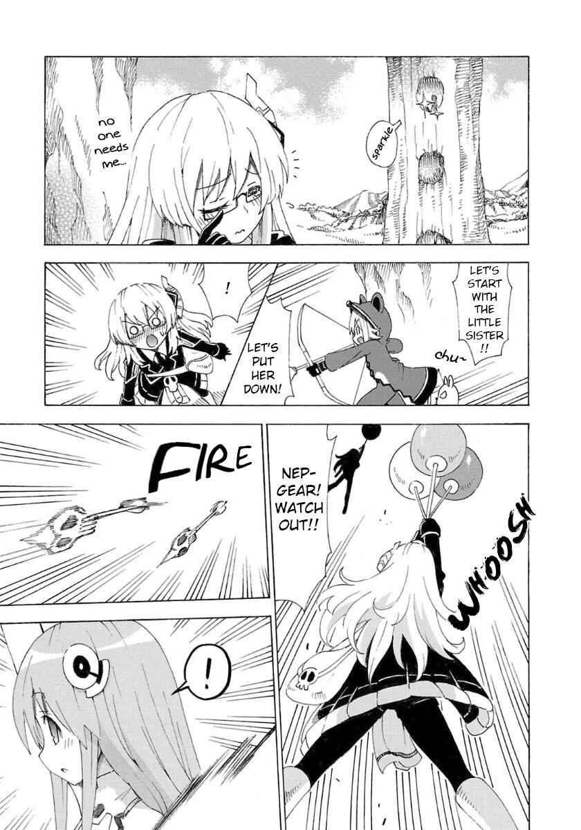 Choujigen Game Neptune - Megami Tsuushin Chapter 34 - Page 11