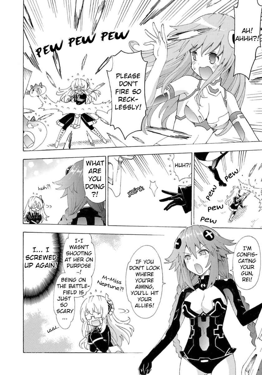 Choujigen Game Neptune - Megami Tsuushin Chapter 34 - Page 8