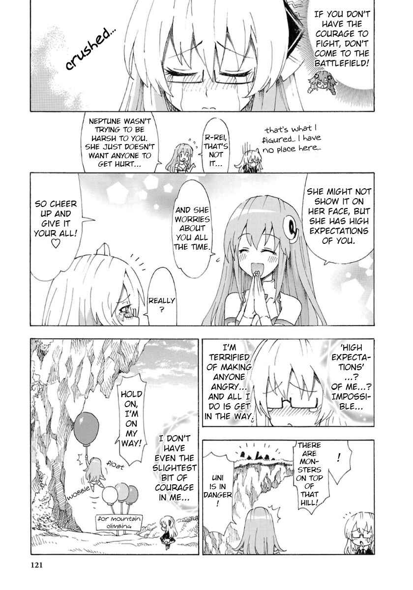 Choujigen Game Neptune - Megami Tsuushin Chapter 34 - Page 9