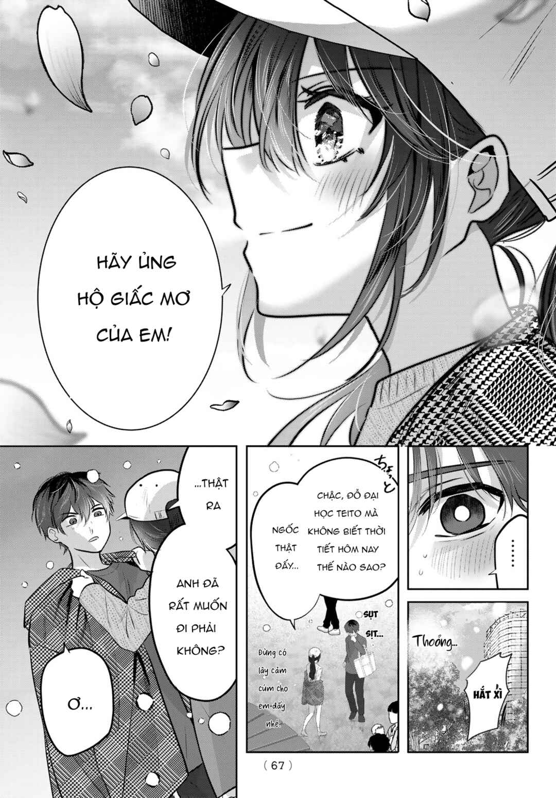 Kimi to Sakura no Hanataba wo Chapter 1 - Page 62