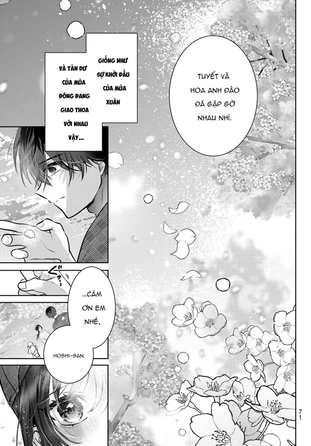 Kimi to Sakura no Hanataba wo Chapter 1 - Page 65