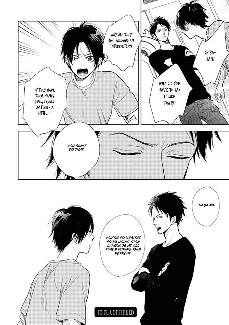 Hidamari ga Kikoeru Chapter 13 - Page 36