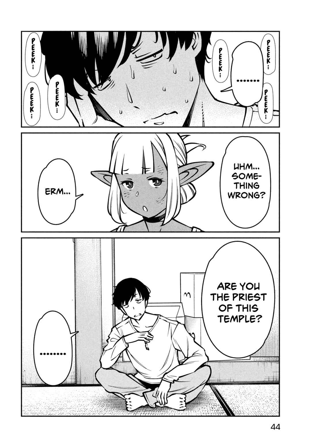 Jashin no Mago - Dark Elf Shimai to Sugosu Isekai Hikikomori Seikatsu Chapter 1 - Page 35