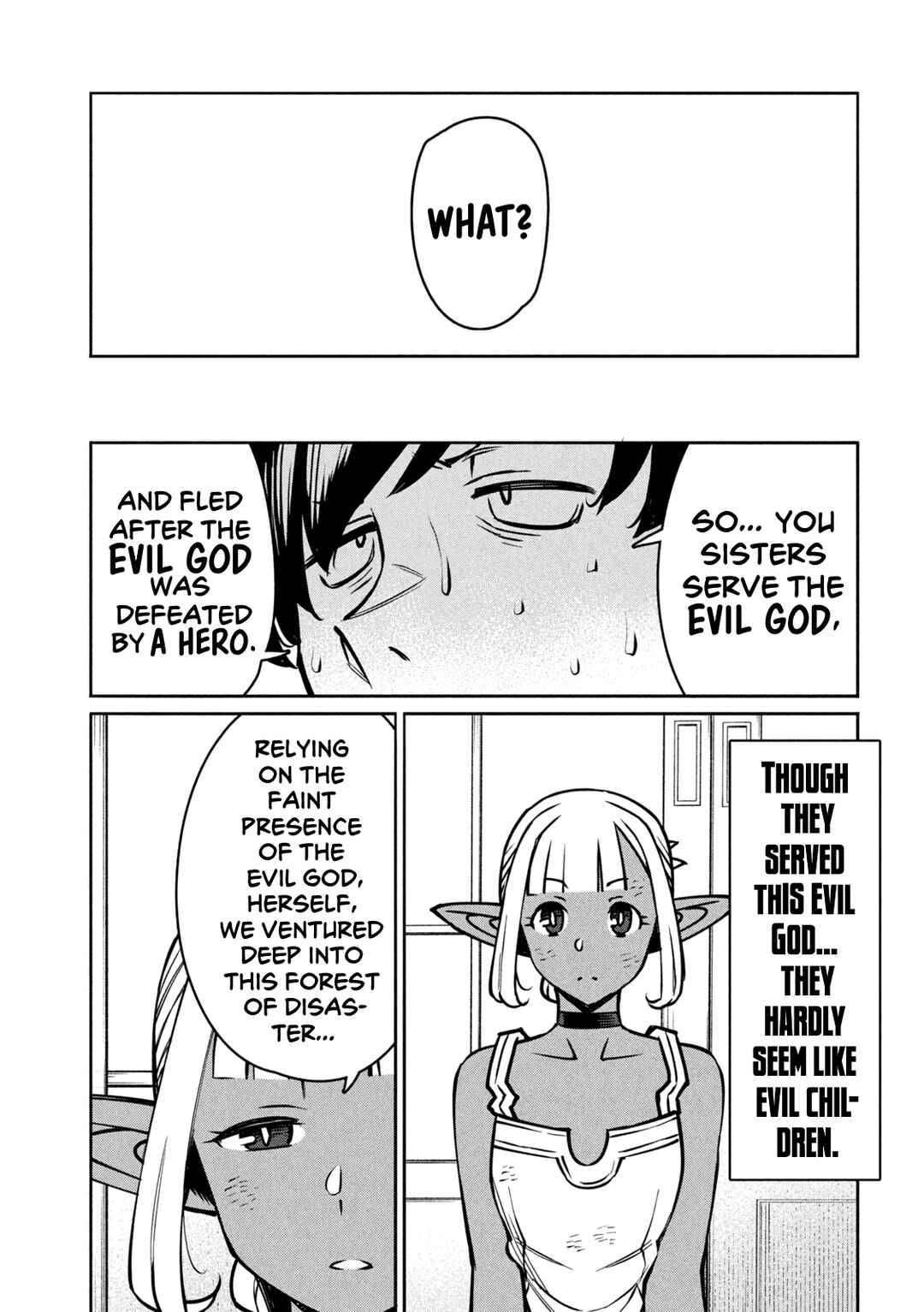 Jashin no Mago - Dark Elf Shimai to Sugosu Isekai Hikikomori Seikatsu Chapter 1 - Page 36