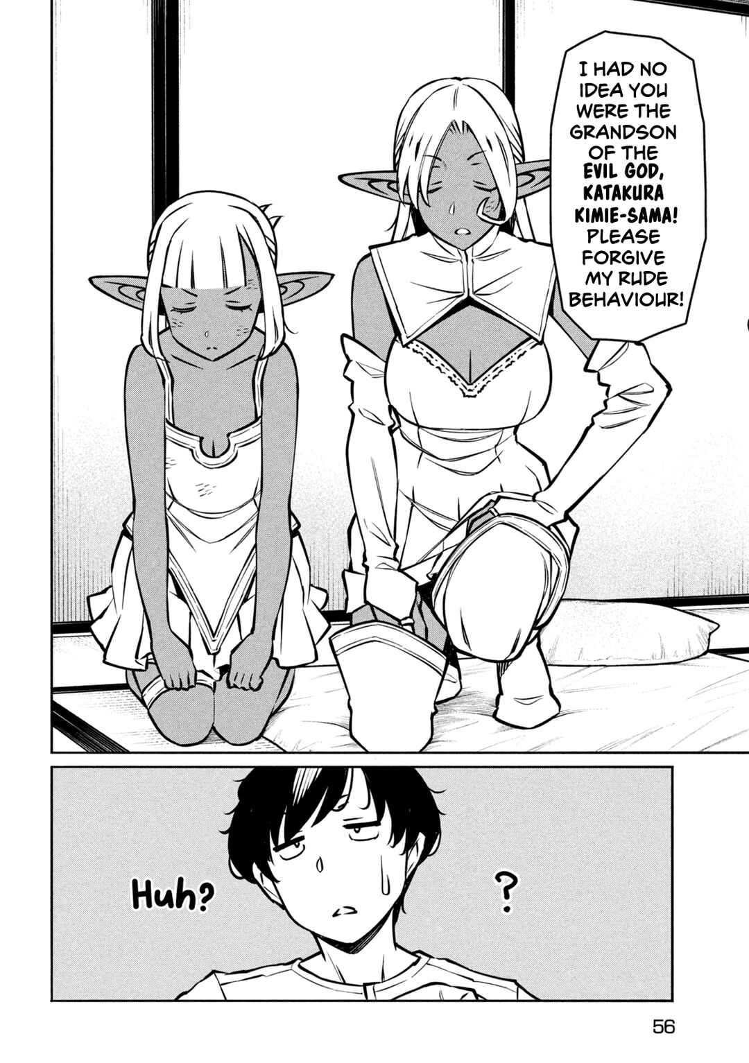 Jashin no Mago - Dark Elf Shimai to Sugosu Isekai Hikikomori Seikatsu Chapter 1 - Page 47
