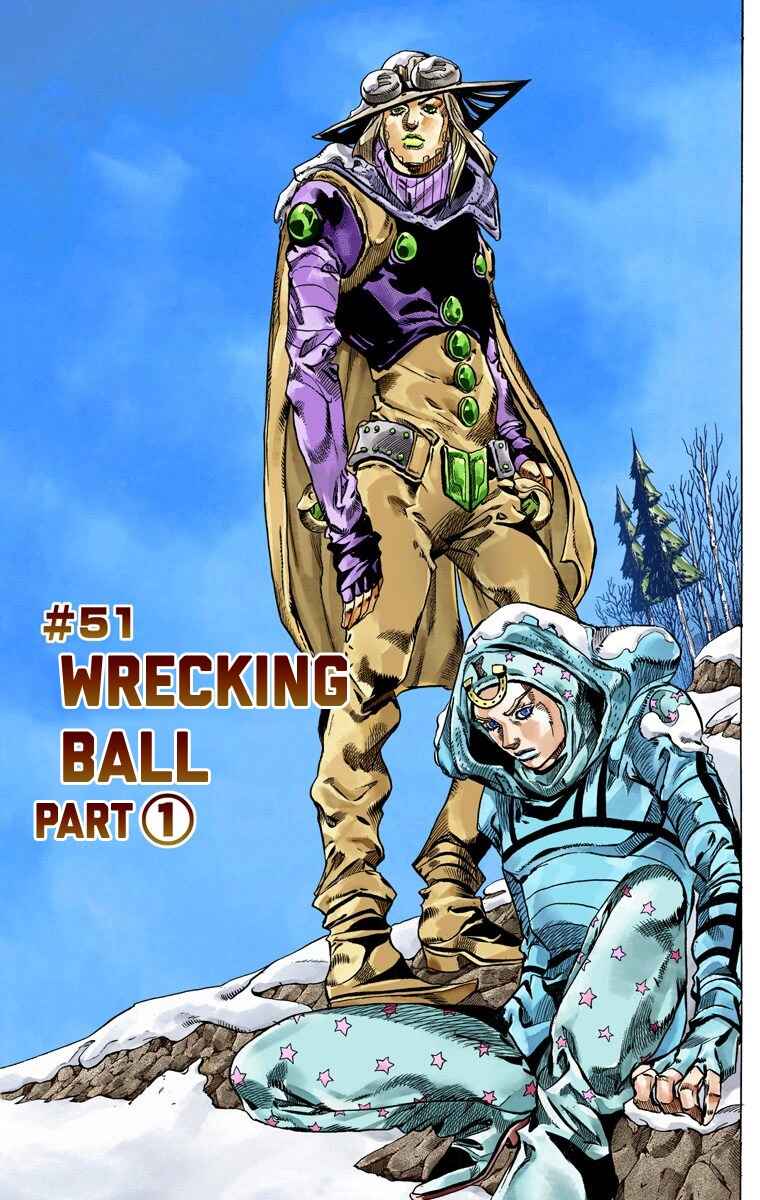 JoJo no Kimyou na Bouken: Part 7 - Steel Ball Run Color-ban Chapter 51 - Page 2
