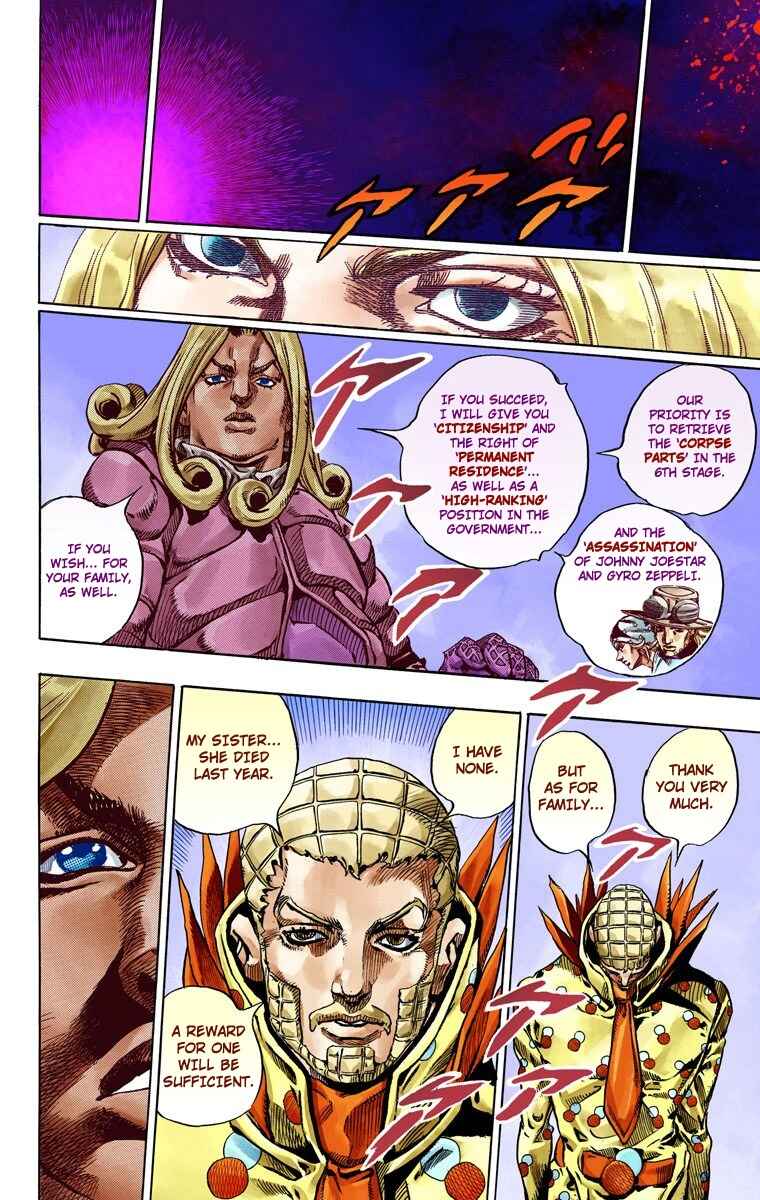 JoJo no Kimyou na Bouken: Part 7 - Steel Ball Run Color-ban Chapter 51 - Page 20